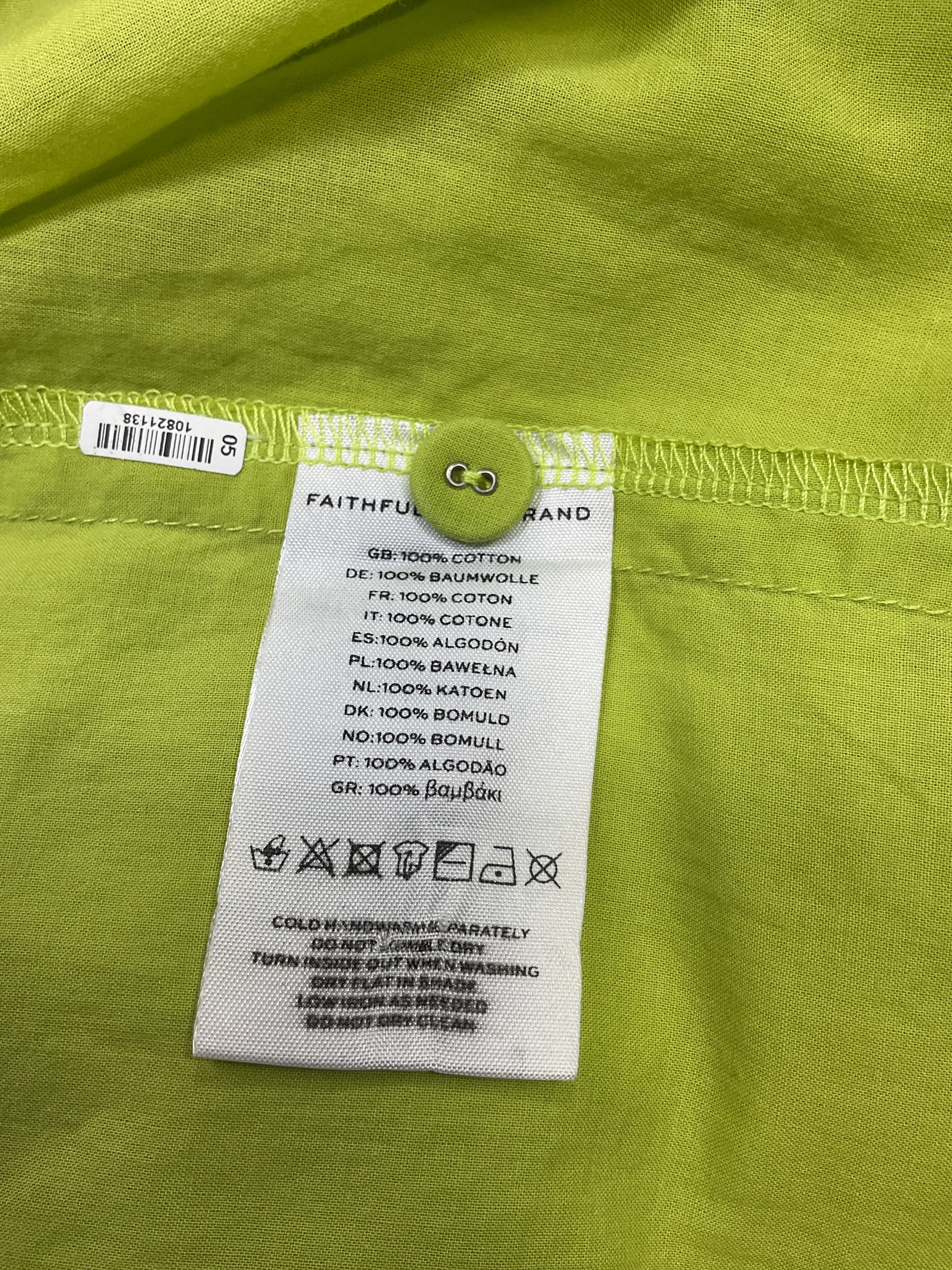 Monita Shirt Dress In Kiwifruit - Image 4