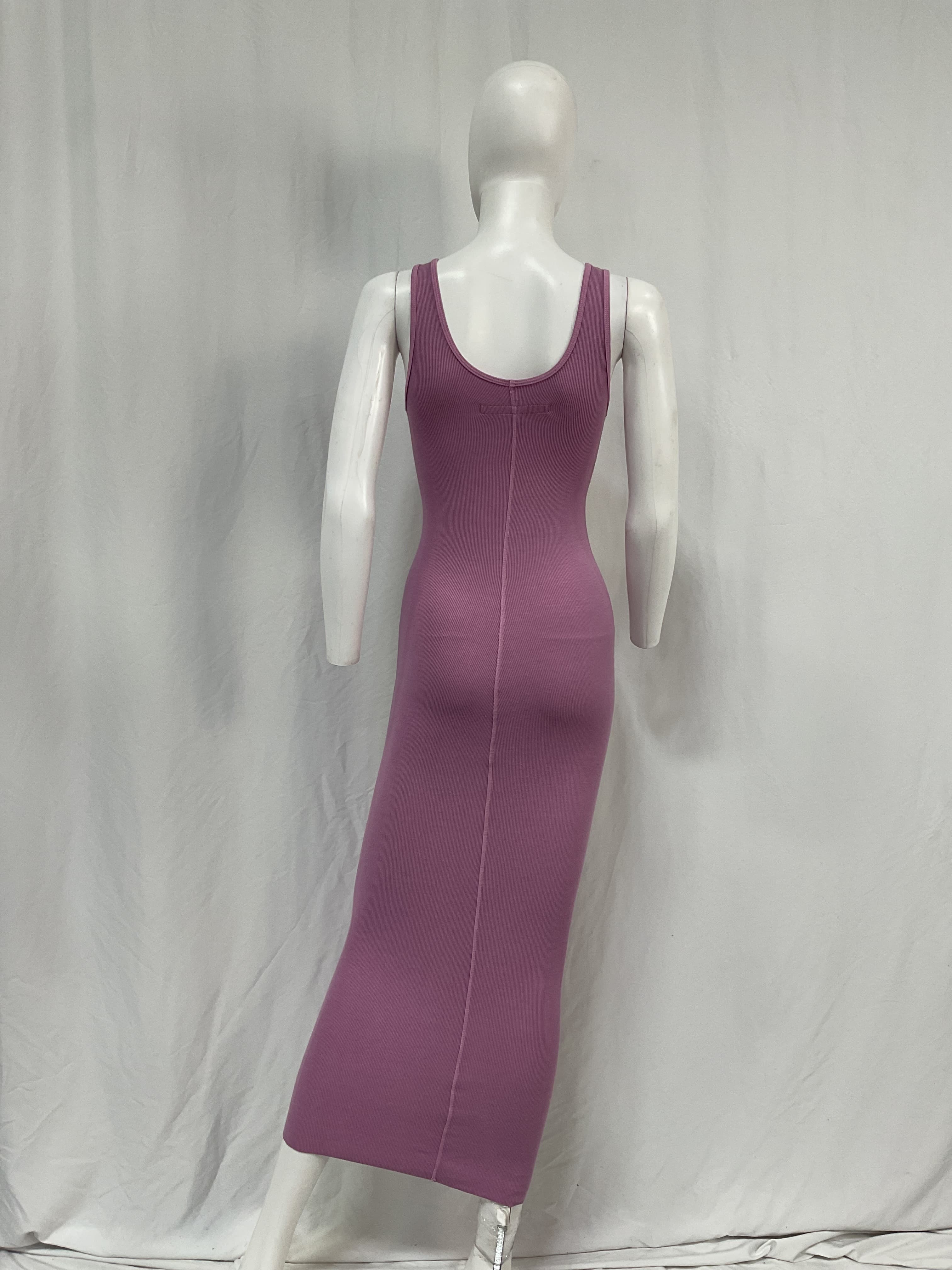 Knit Maxi Dress In Orchid Flower - Image 2