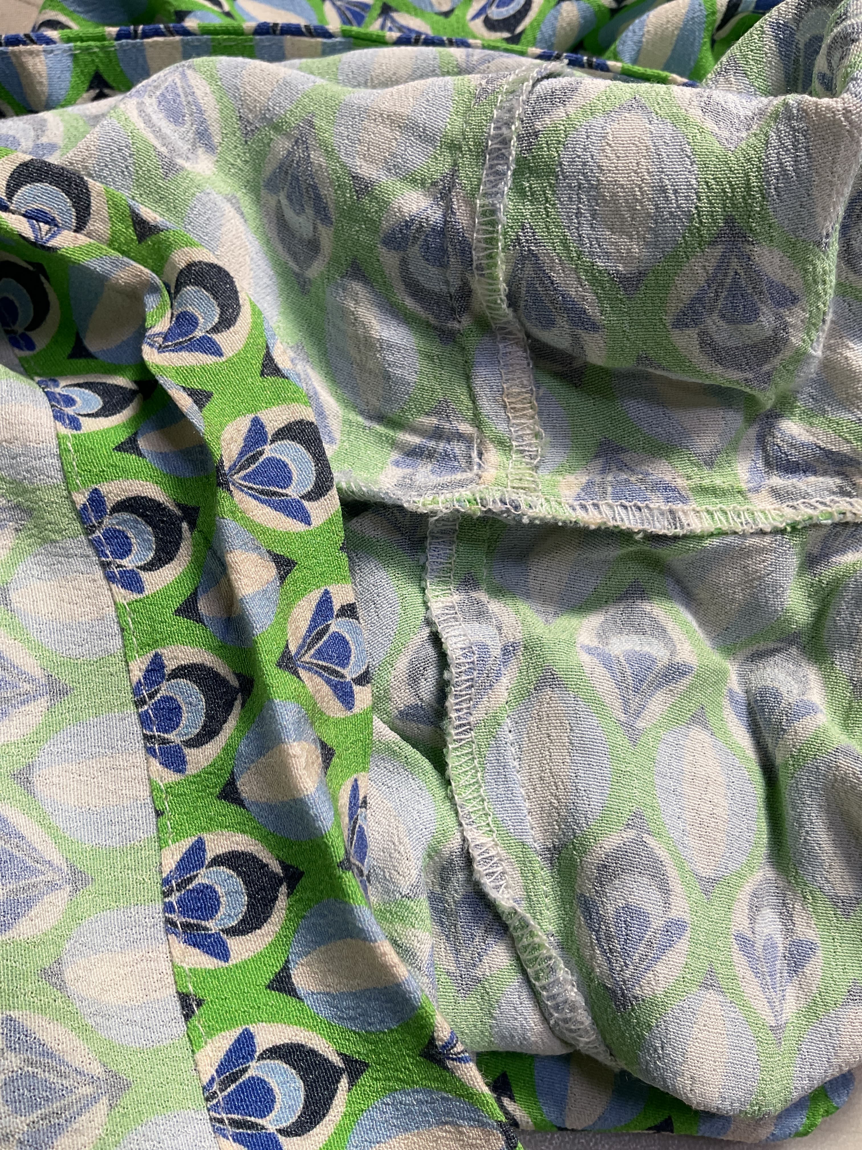 The Friday Pant In Retro Mosaic Print - Image 2