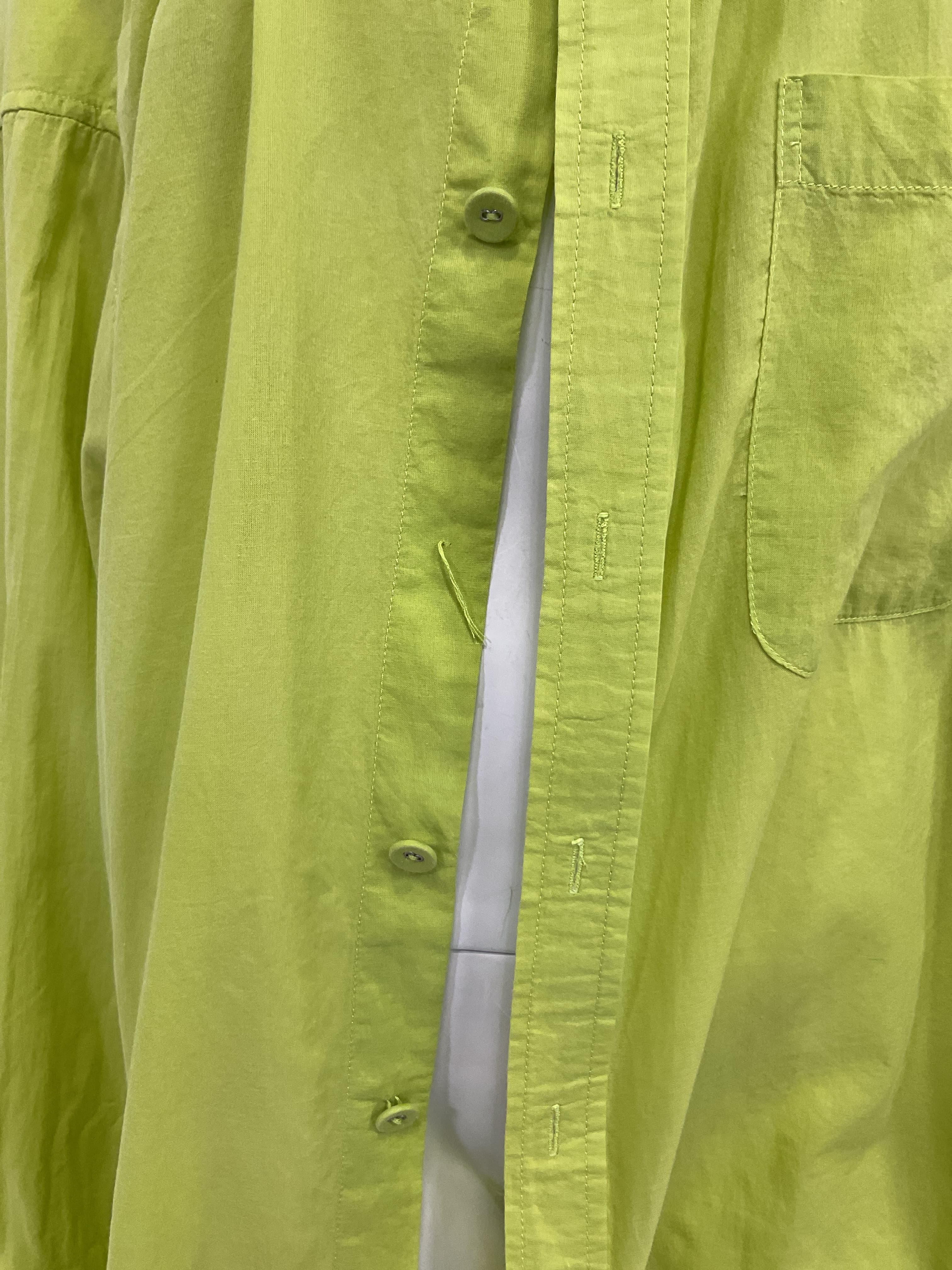 Monita Shirt Dress In Kiwifruit - Image 3