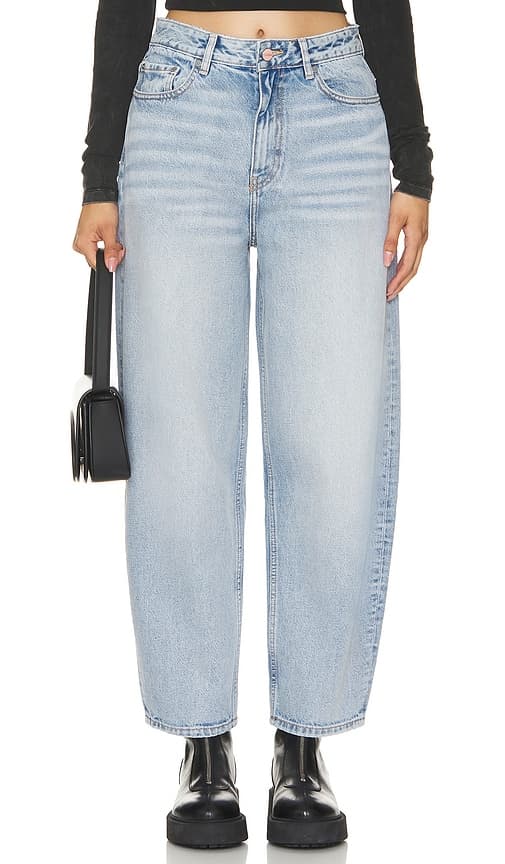 Rigid Denim Stary Jean In Light Blue Vintage - Image 1