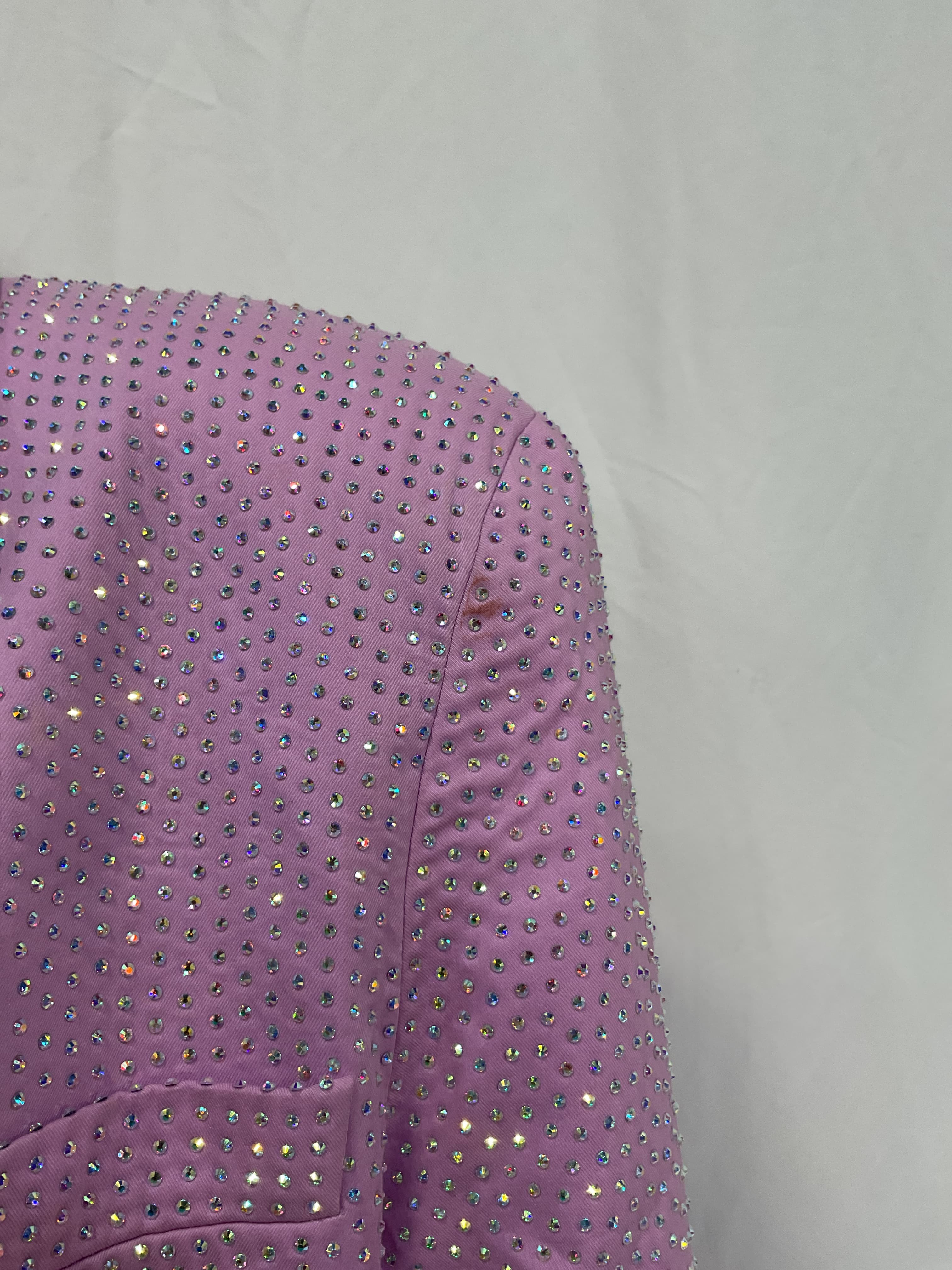 Oversized Blazer In Lilac Pink - Image 2