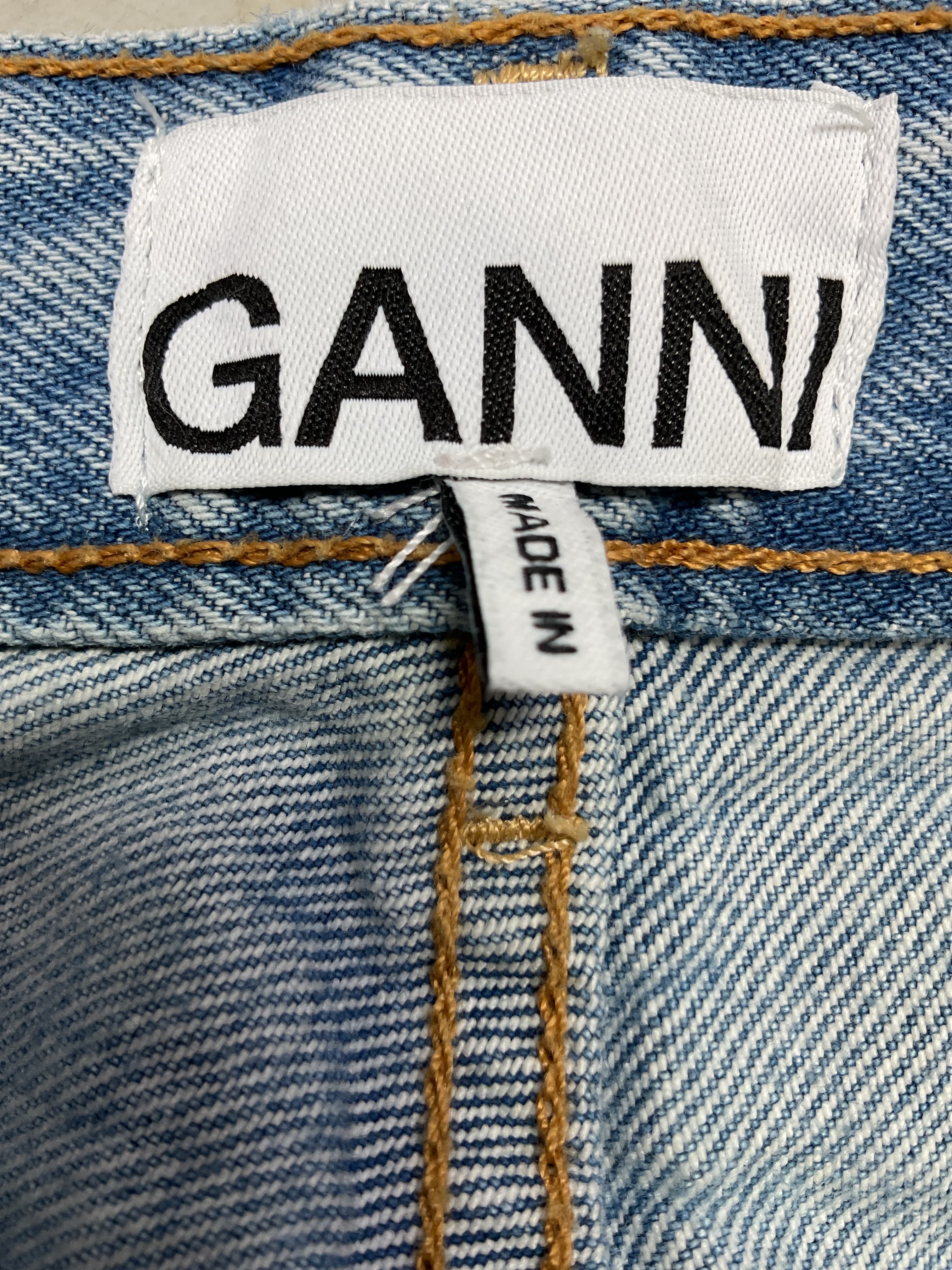 Rigid Denim Stary Jean In Light Blue Vintage - Image 4