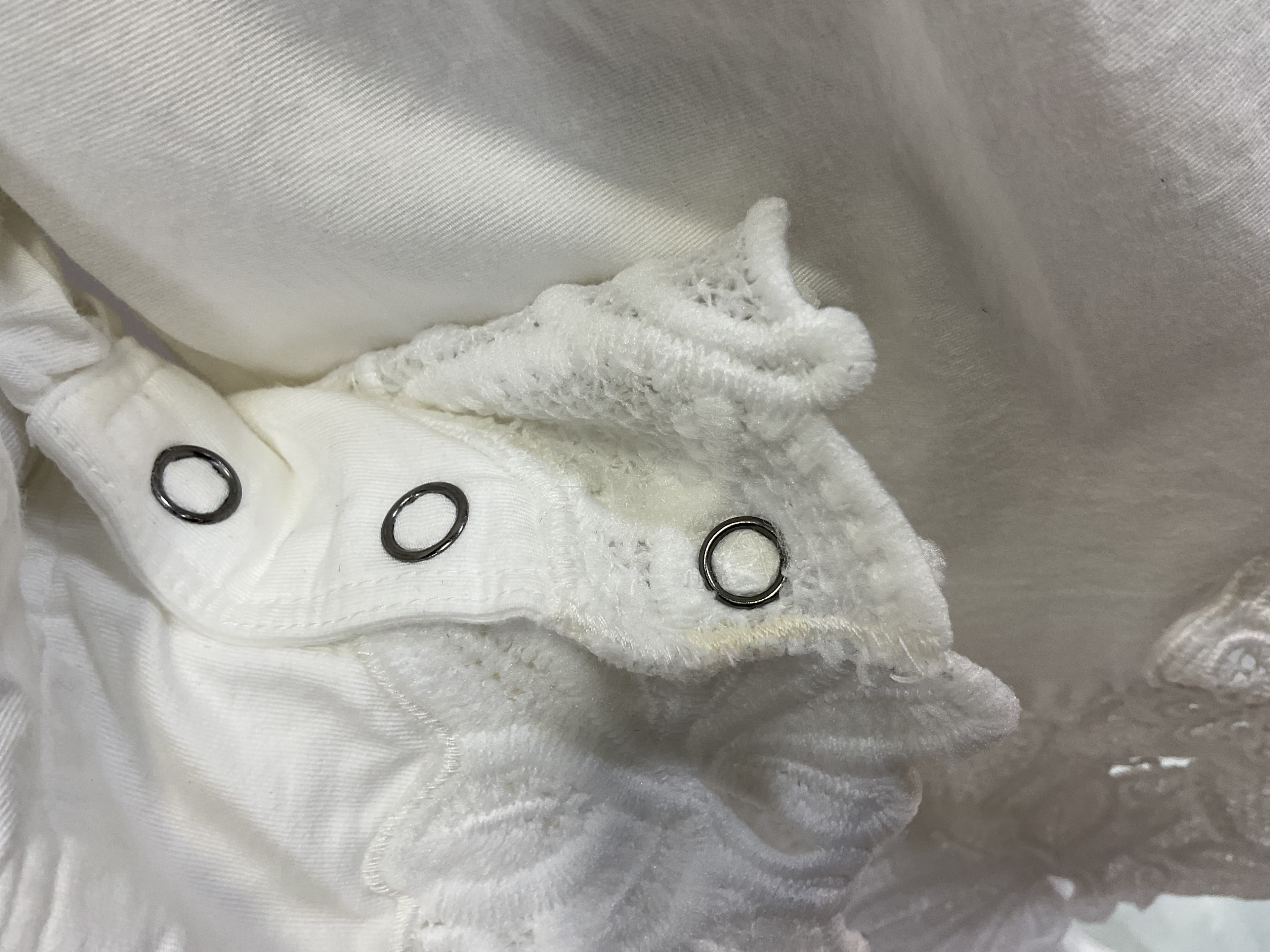 Constance Mini Dress In White - Image 4
