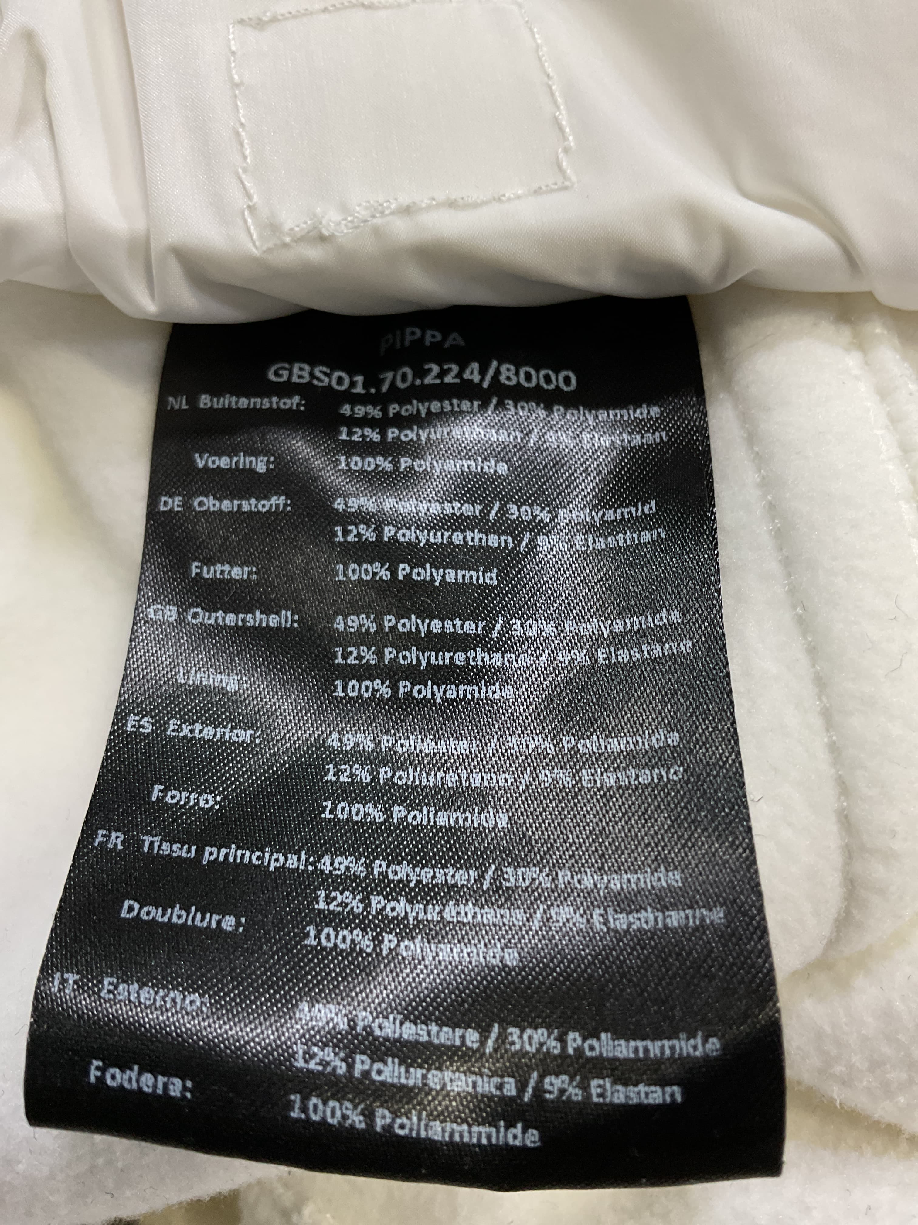 Pippa Ski Pant In White - Image 4