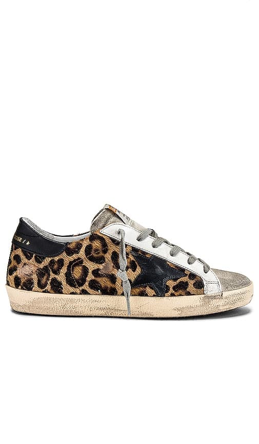 Superstar Sneaker In Snow Leopard & Black - Image 1