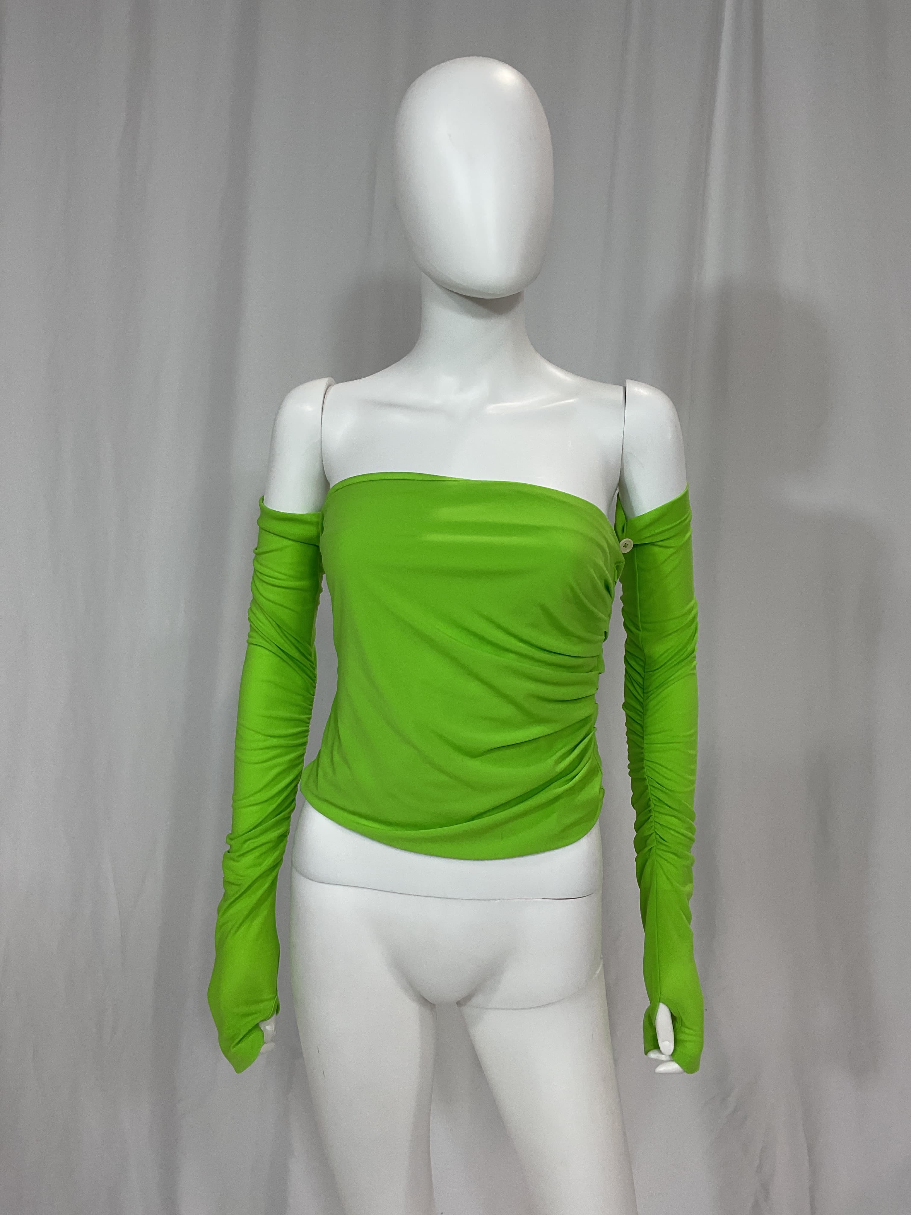 Twist Long Sleeve Tube Top - Image 2