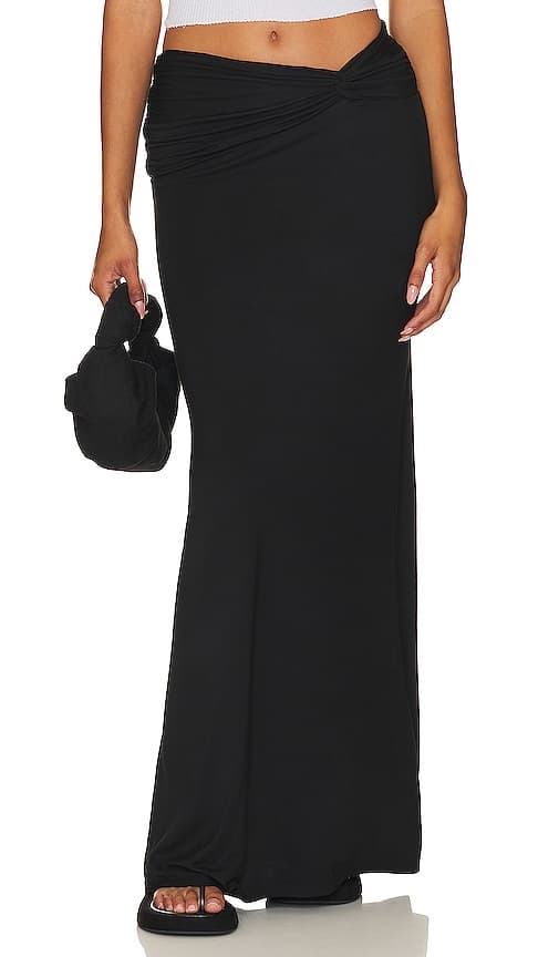 House Of Harlow 1960 X Revolve Winsor Maxi Skirt In Black - Image 1