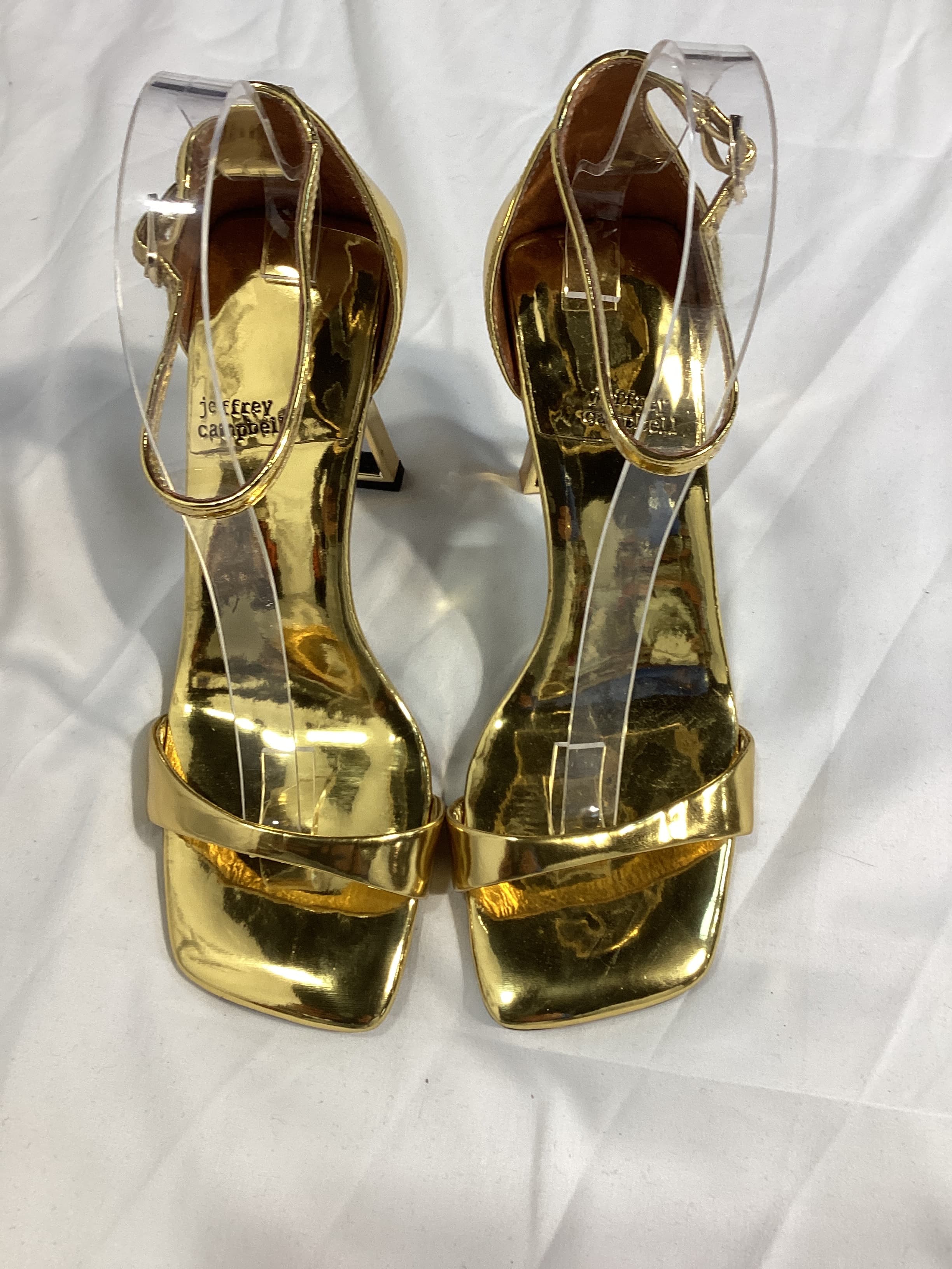 Industrial Heel In Gold - Image 2