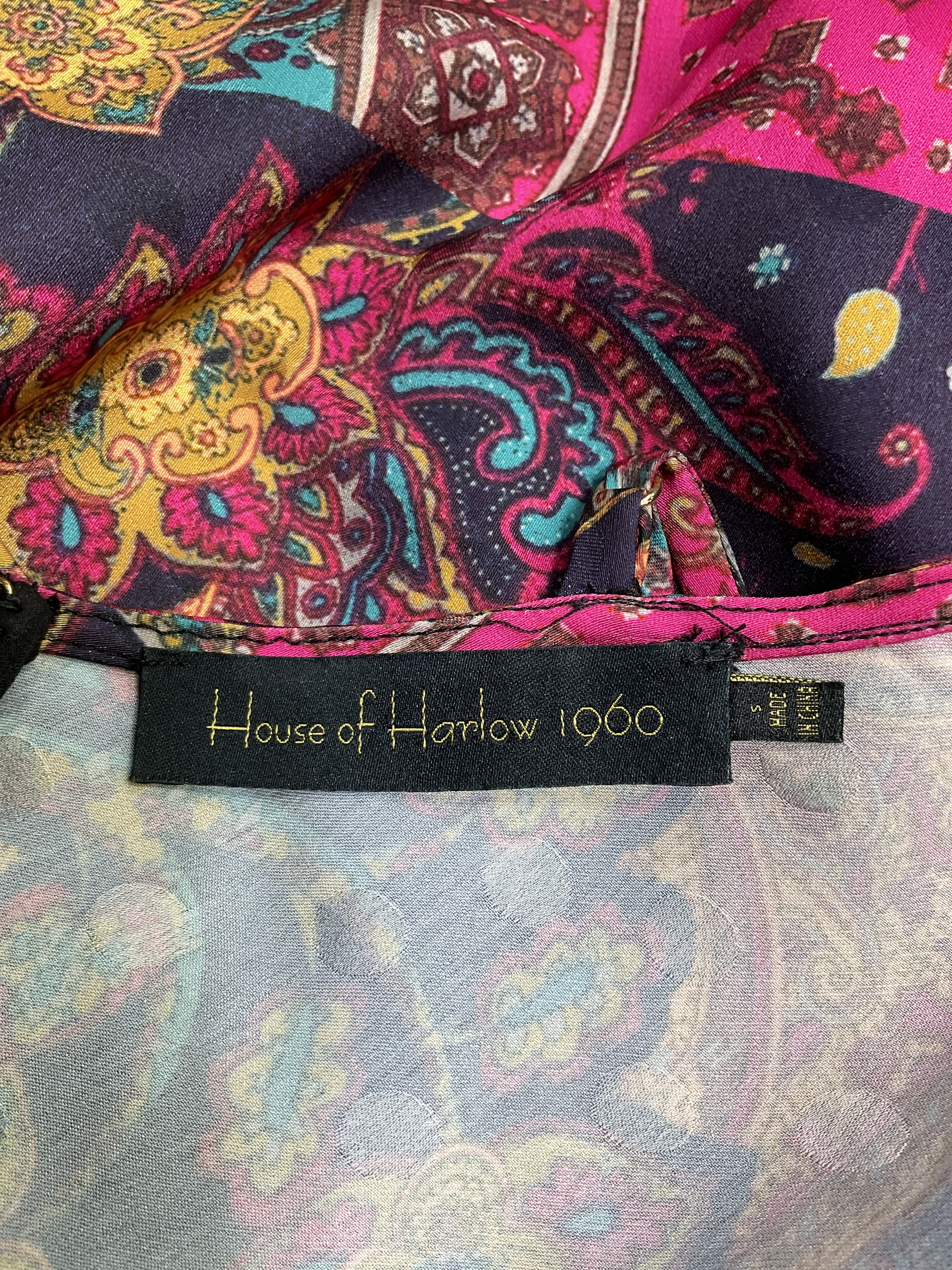 House Of Harlow 1960 X Revolve Bren Mini Dress In Pink Multi - Image 3