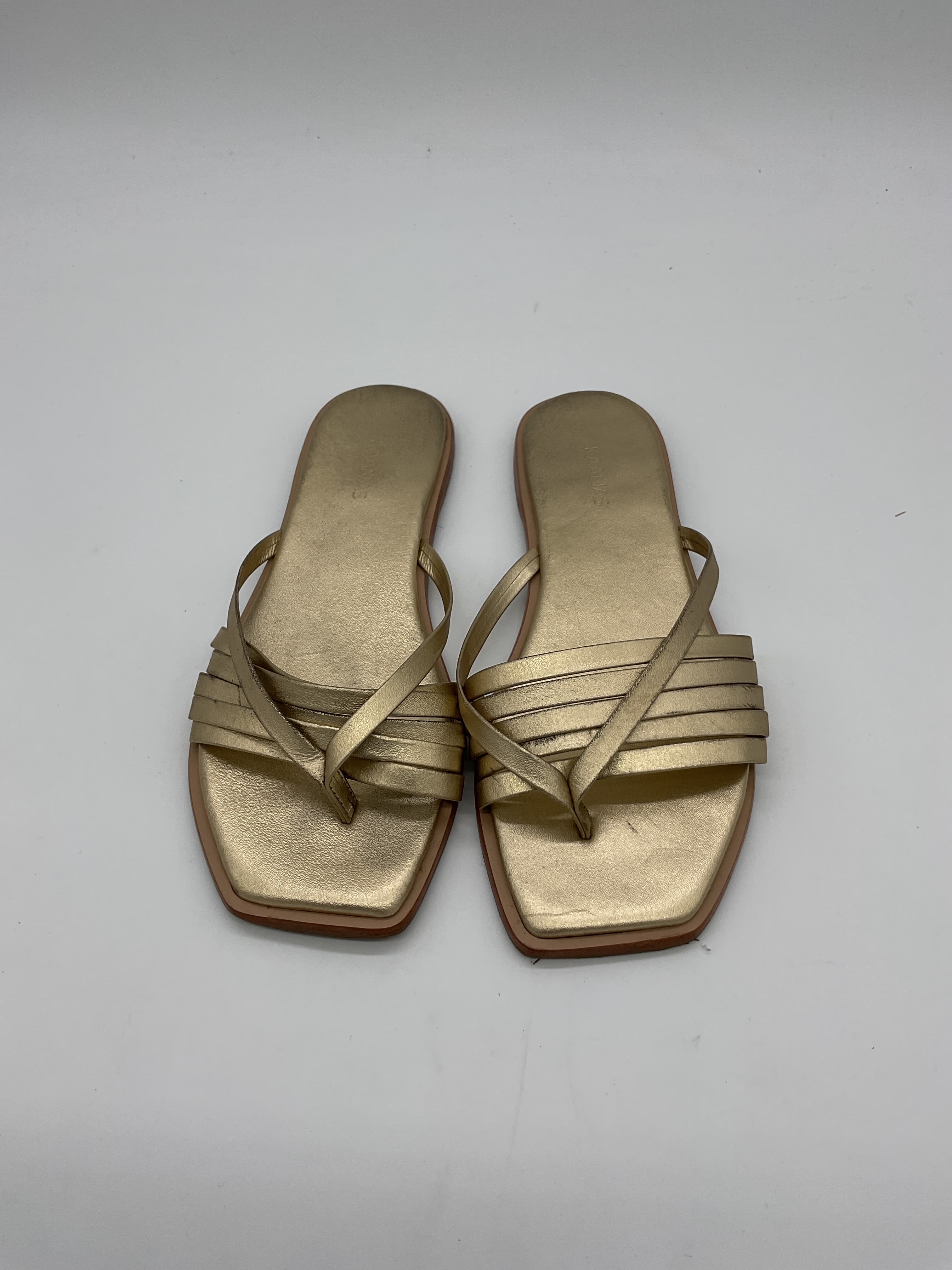 Makian Sandal In Gold - Image 4