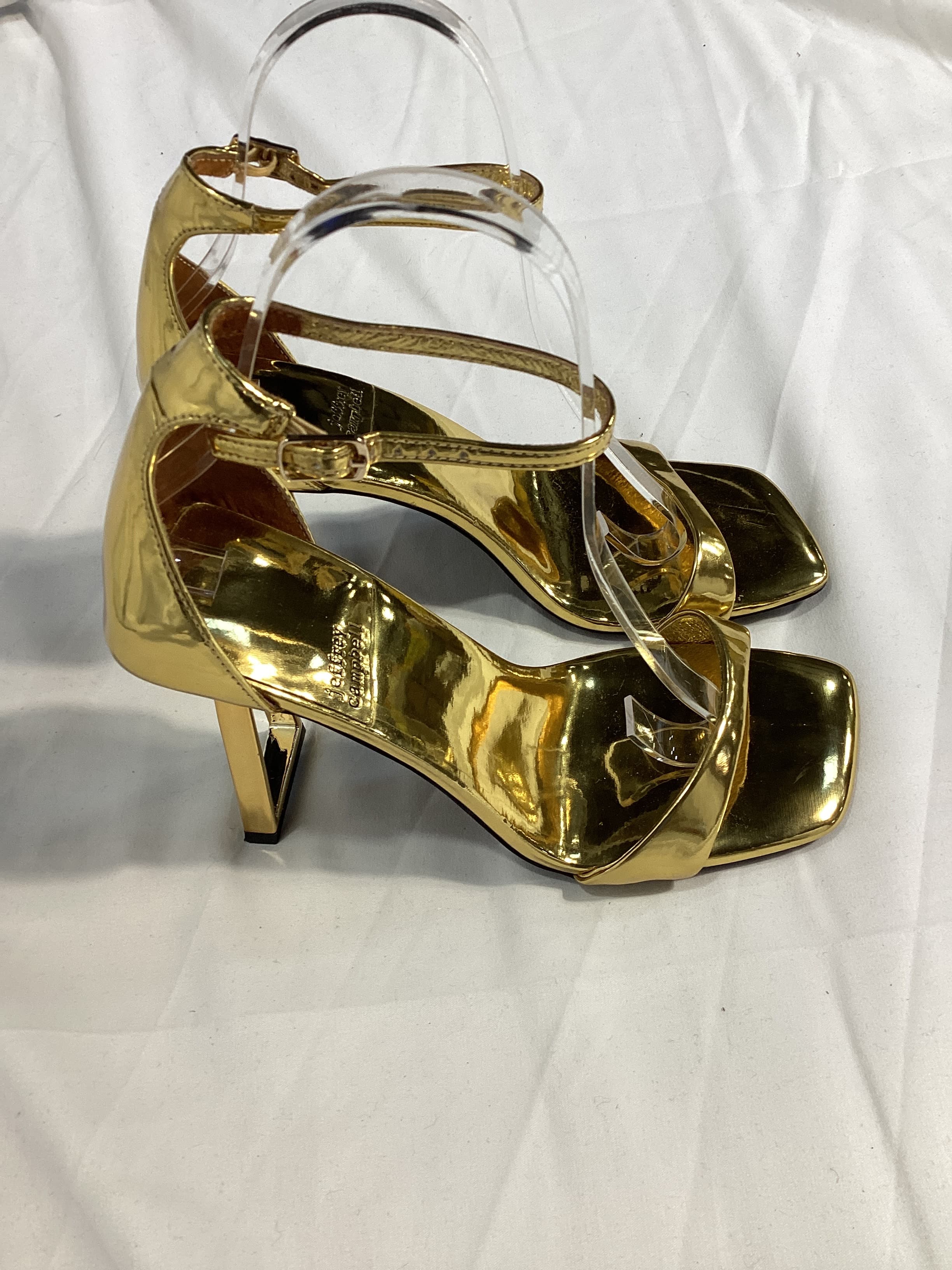 Industrial Heel In Gold - Image 4