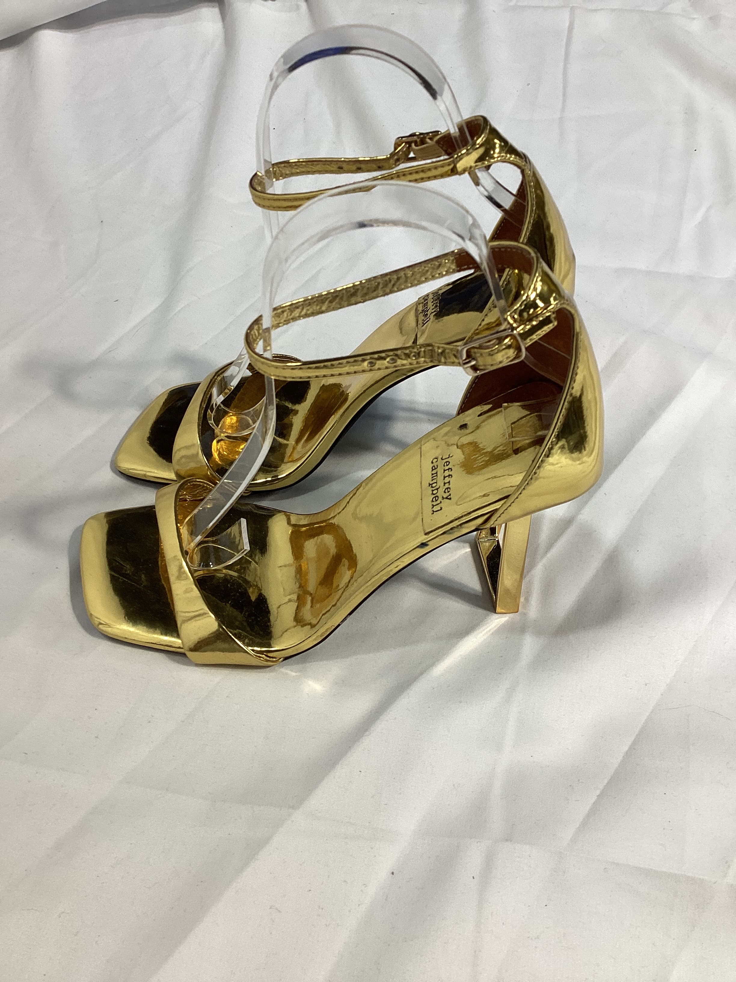 Industrial Heel In Gold - Image 3