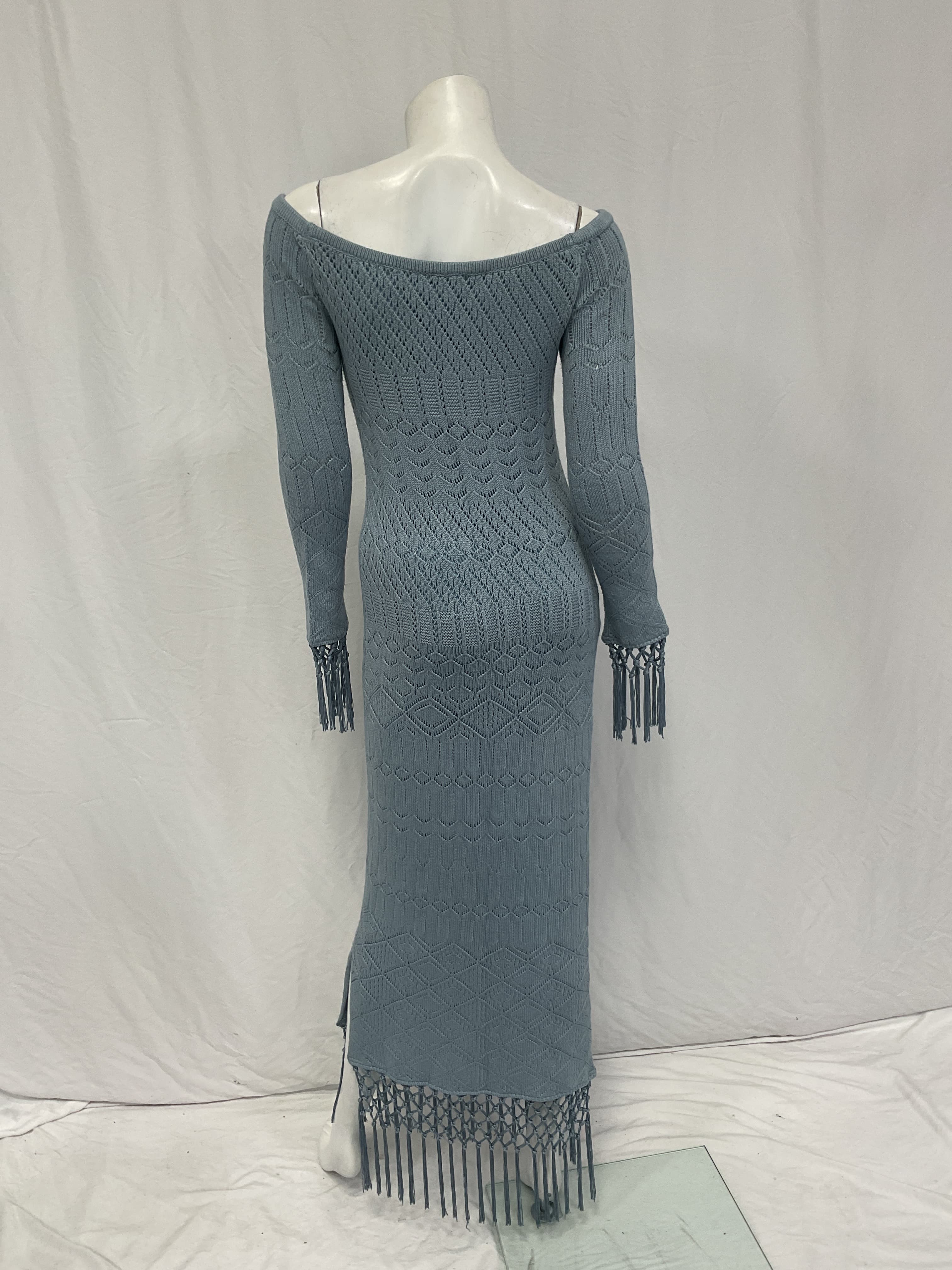 House Of Harlow 1960 X Revolve Rose Dress In Dusty Blue - Image 3