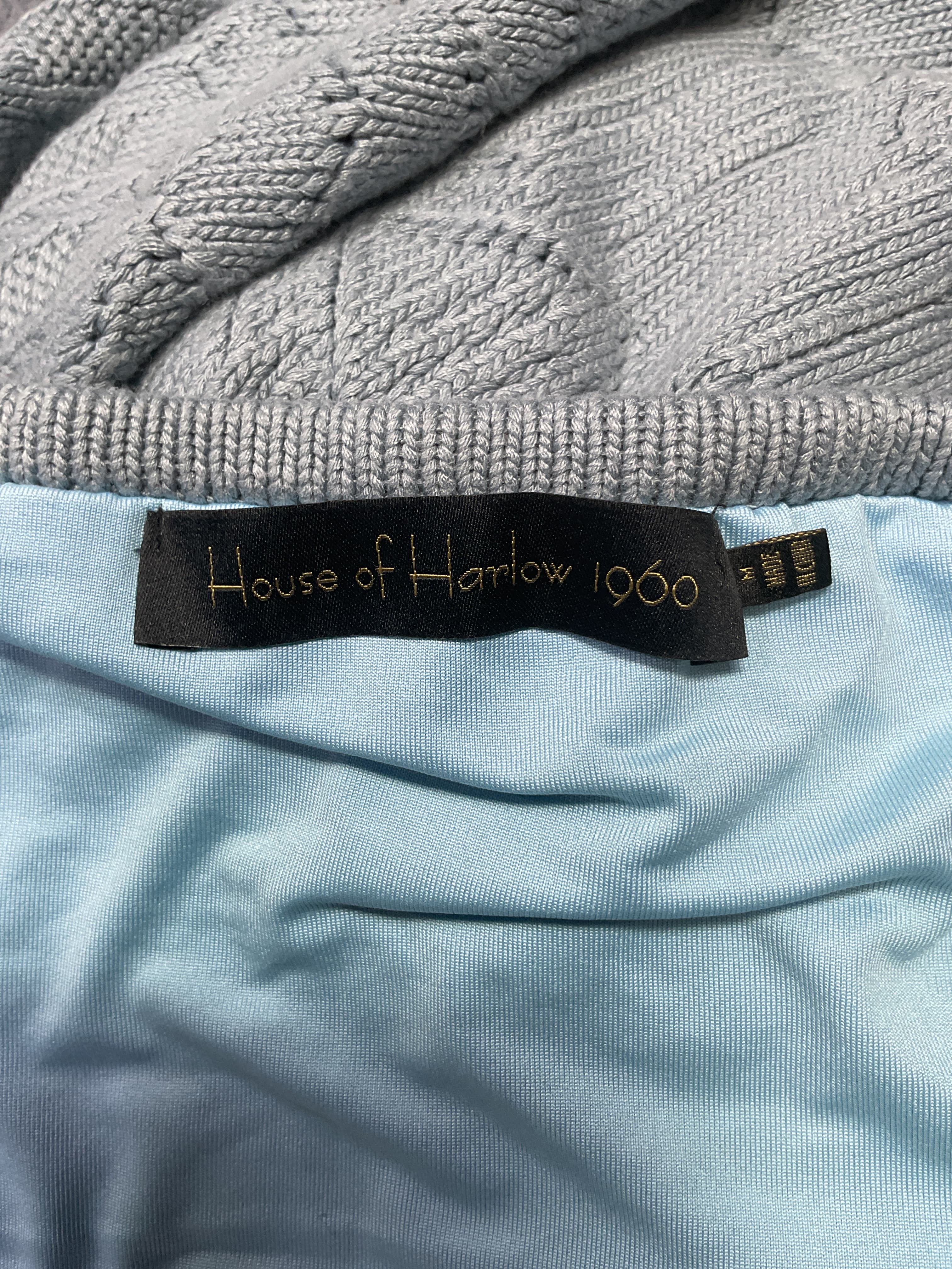 House Of Harlow 1960 X Revolve Rose Dress In Dusty Blue - Image 4