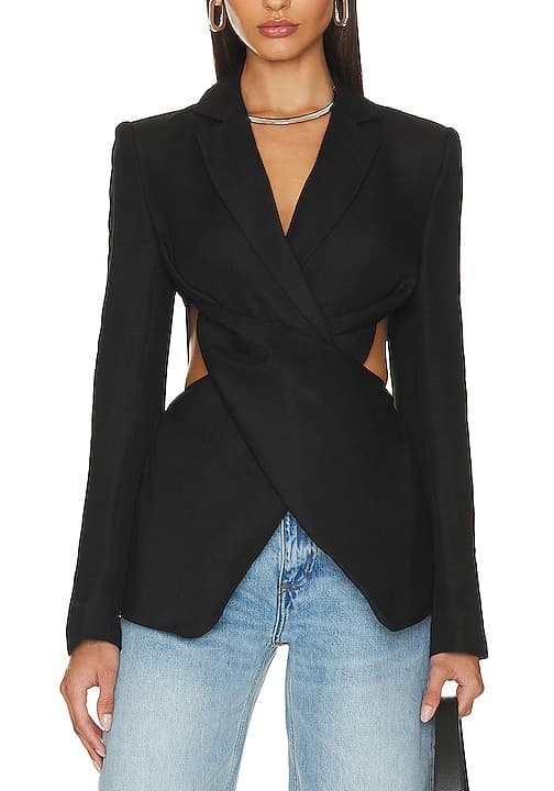 Emmy Blazer In Black - Image 1
