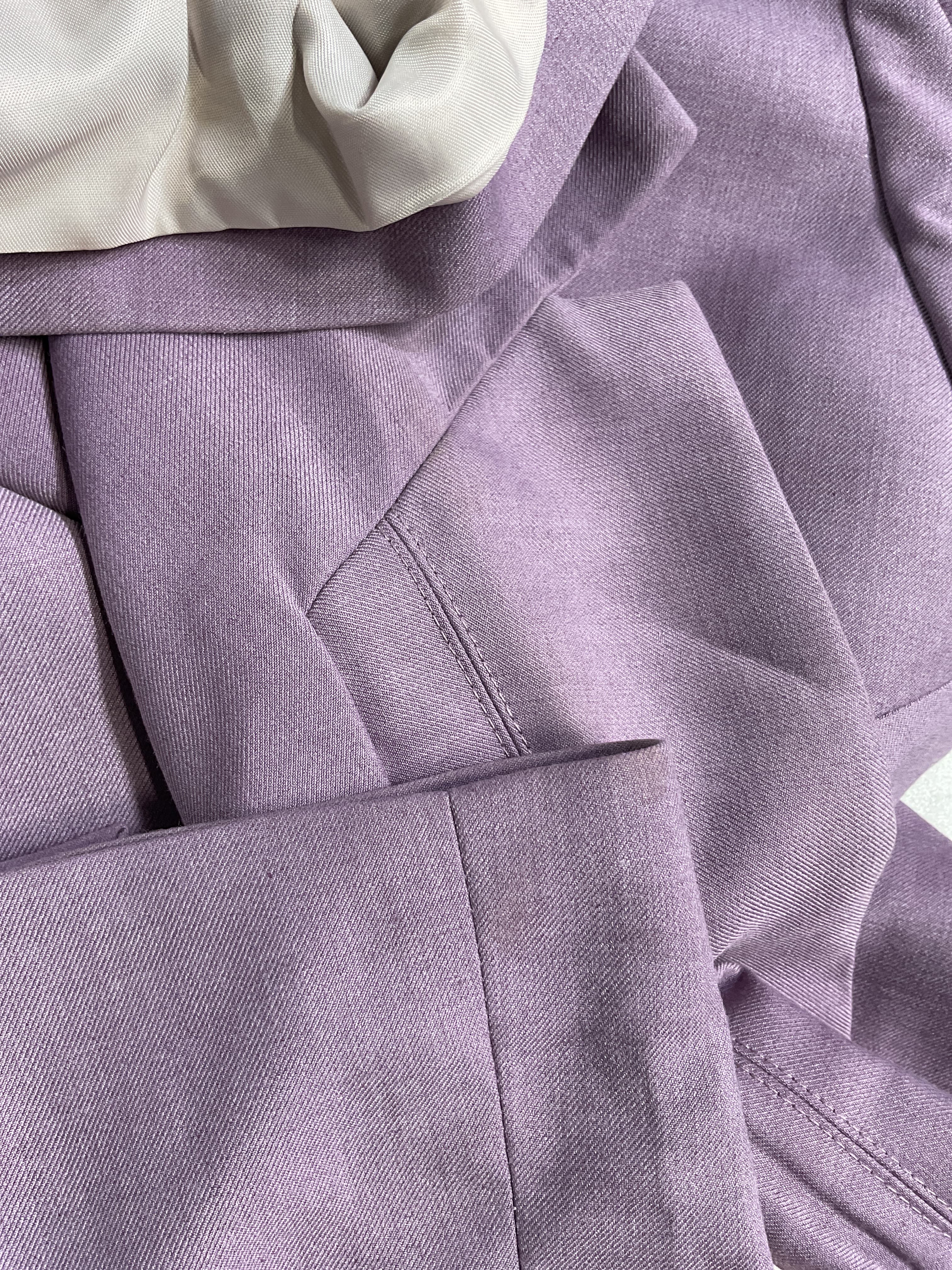 Rylee Blazer In Light Purple - Image 2
