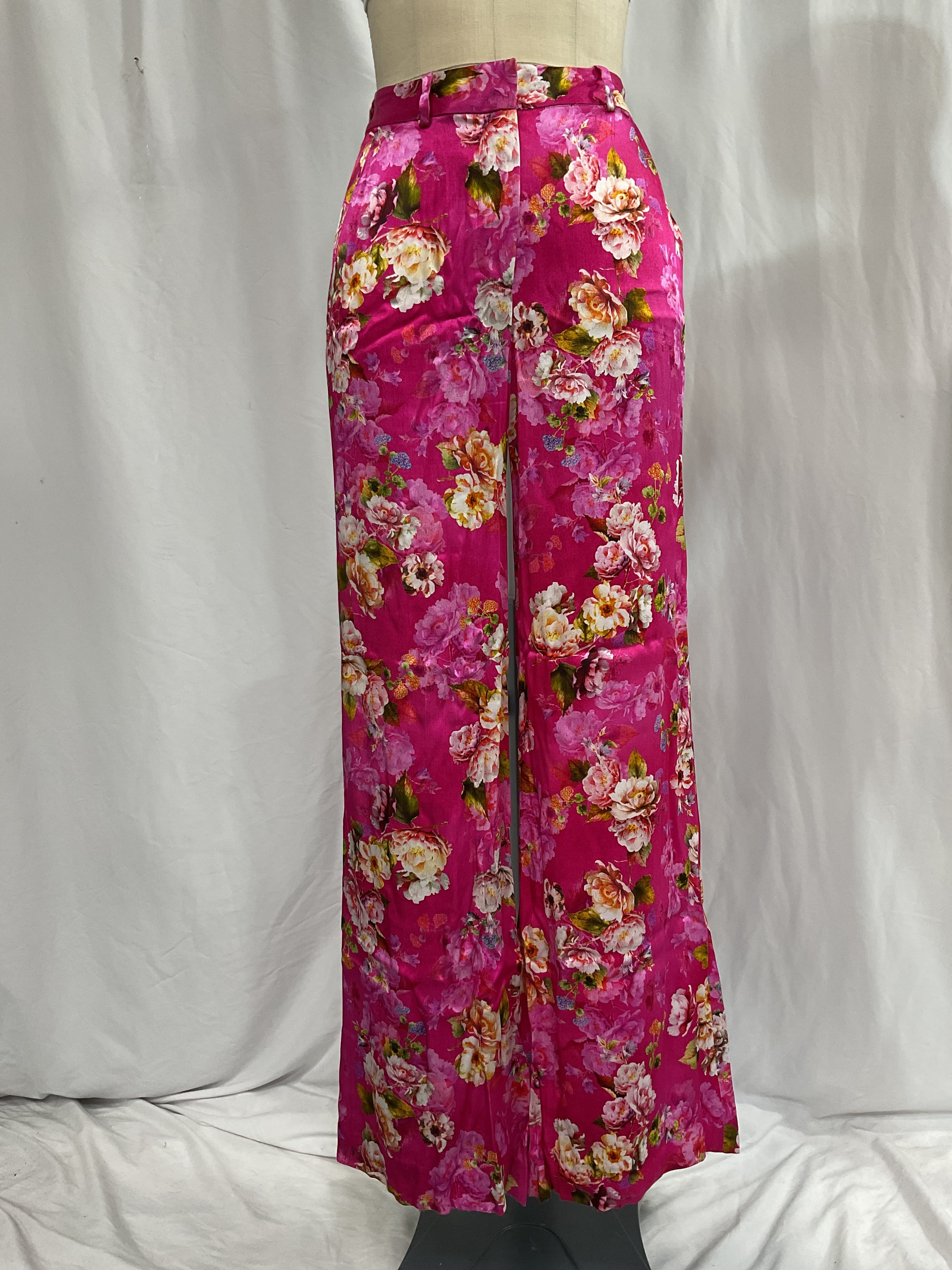 Pilar Wide Leg Pant In Cabaret Pink Multi Moschata Rosa - Image 2