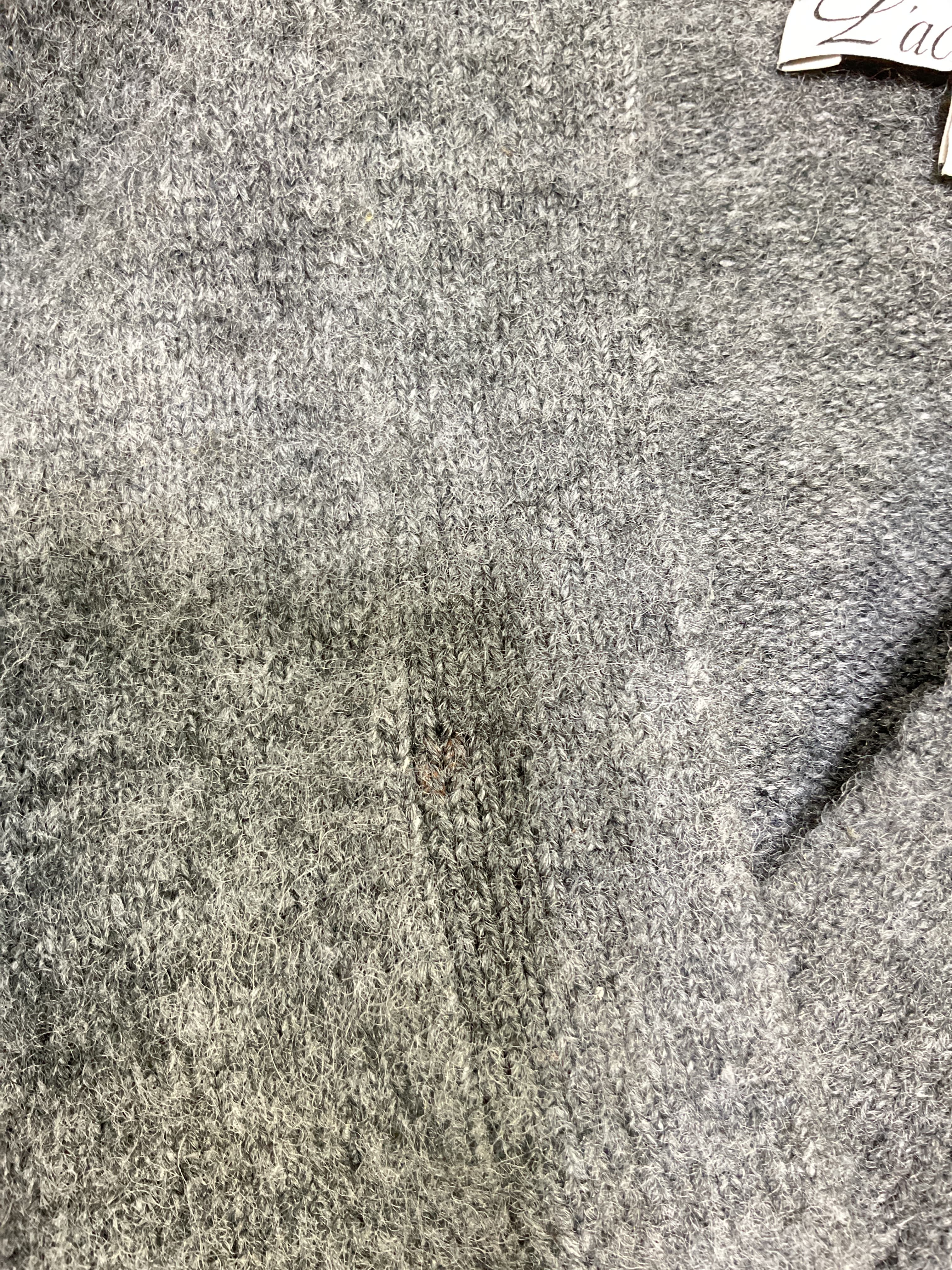 L'academie X Marianna Azaria Sweater In Charcoal Grey - Image 4