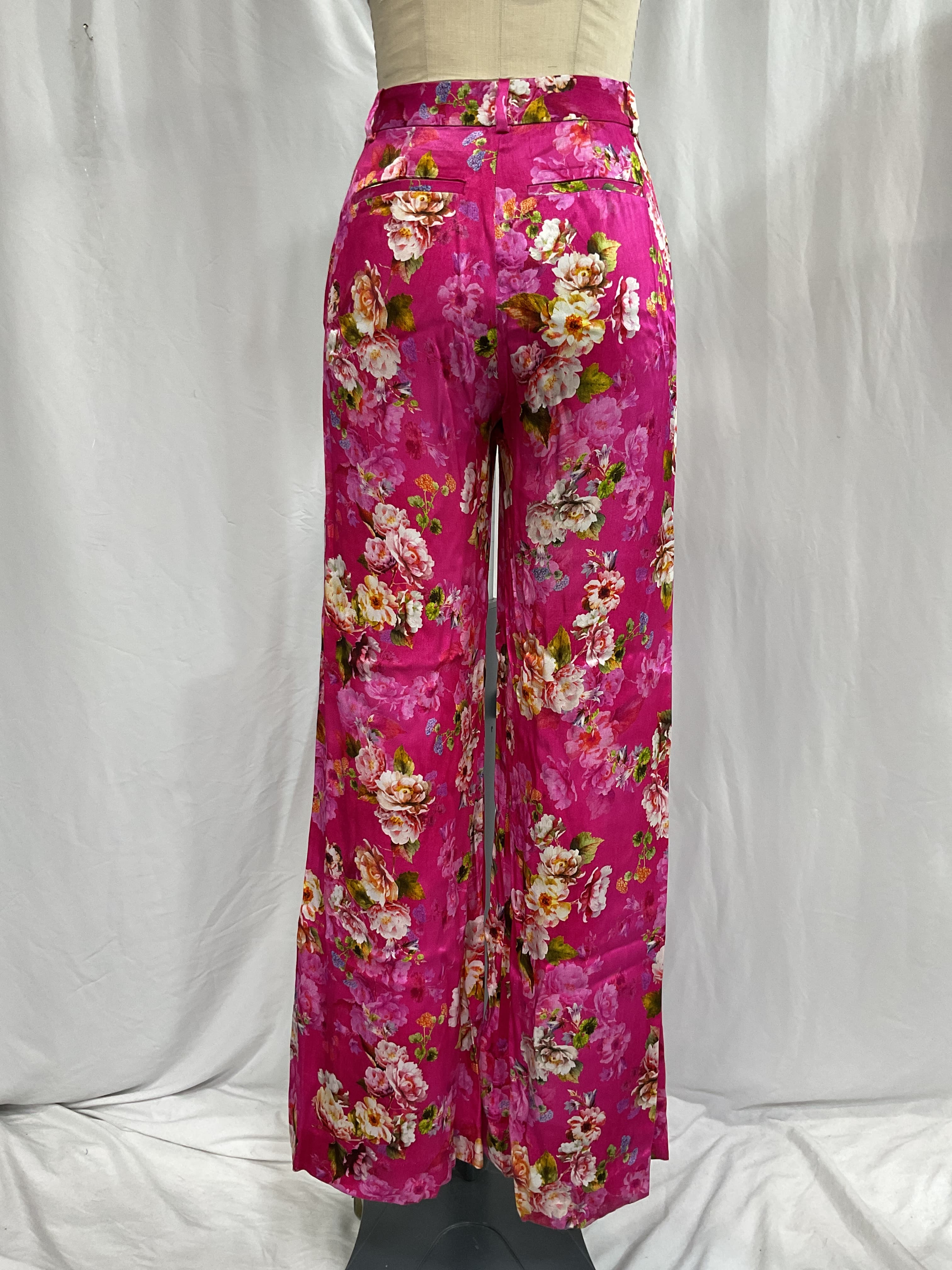Pilar Wide Leg Pant In Cabaret Pink Multi Moschata Rosa - Image 3
