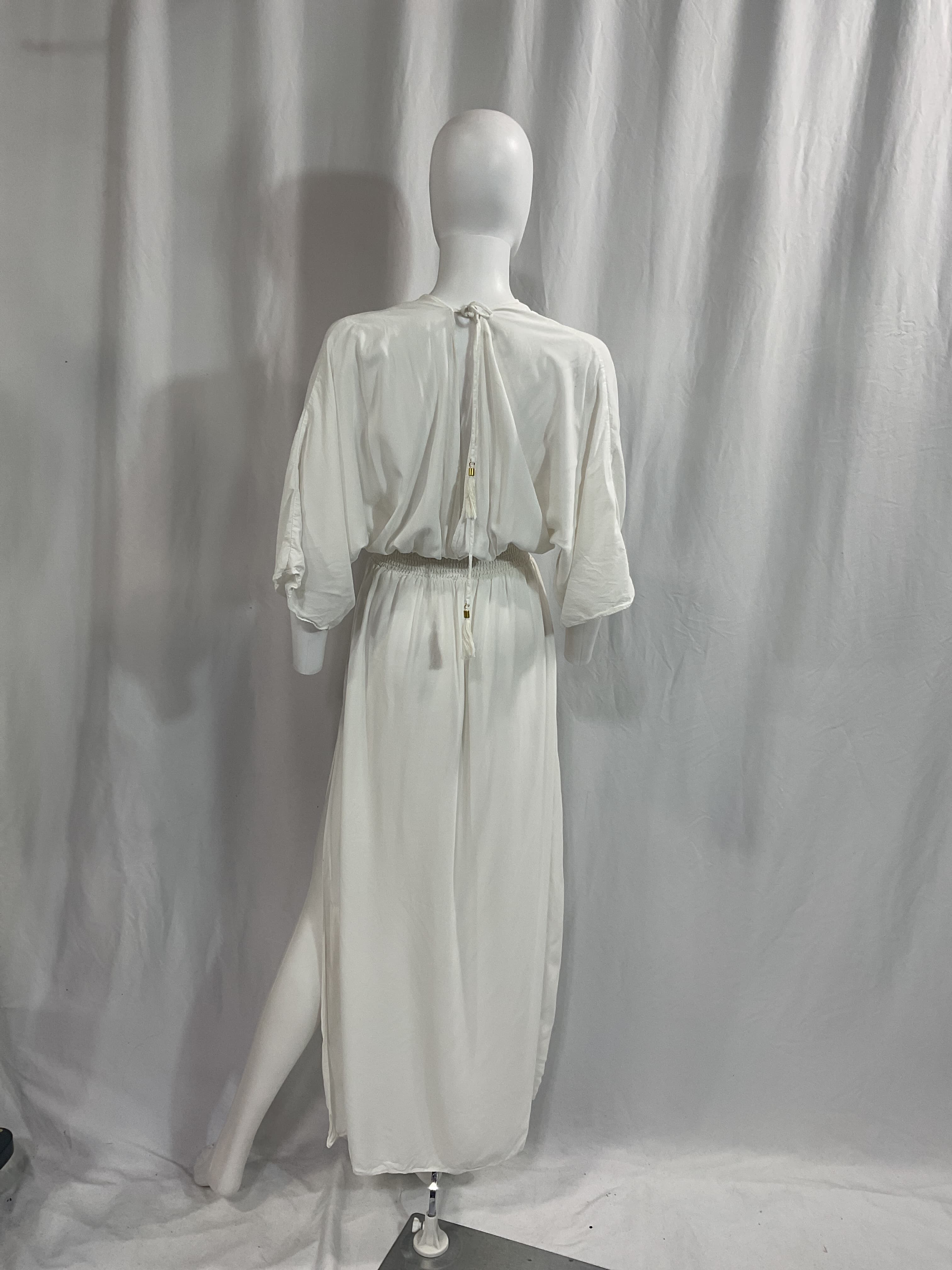 Sungazer Maxi Dress In Cream - Image 2