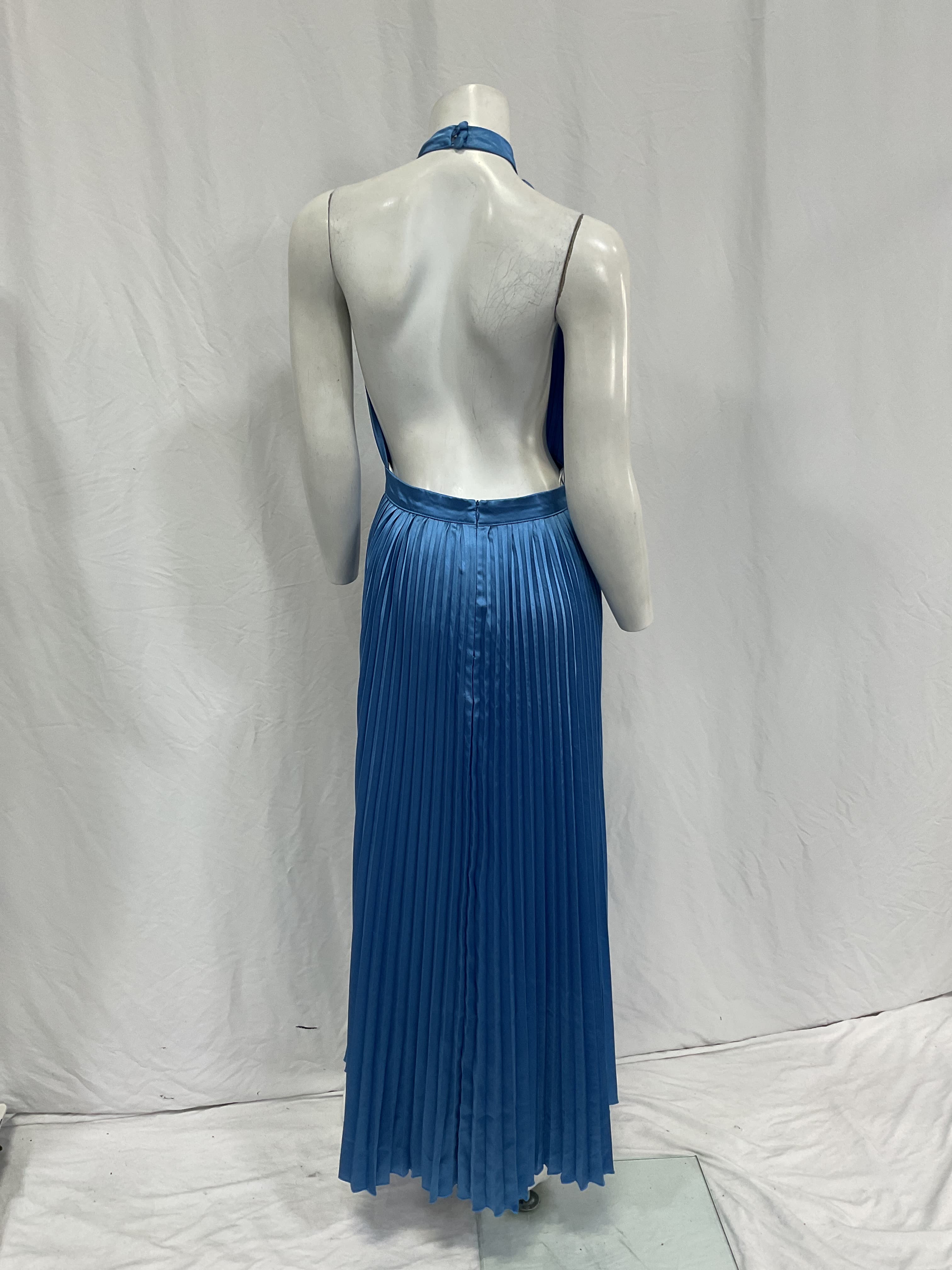 Chateau Gown In Mediterranean Blue - Image 2