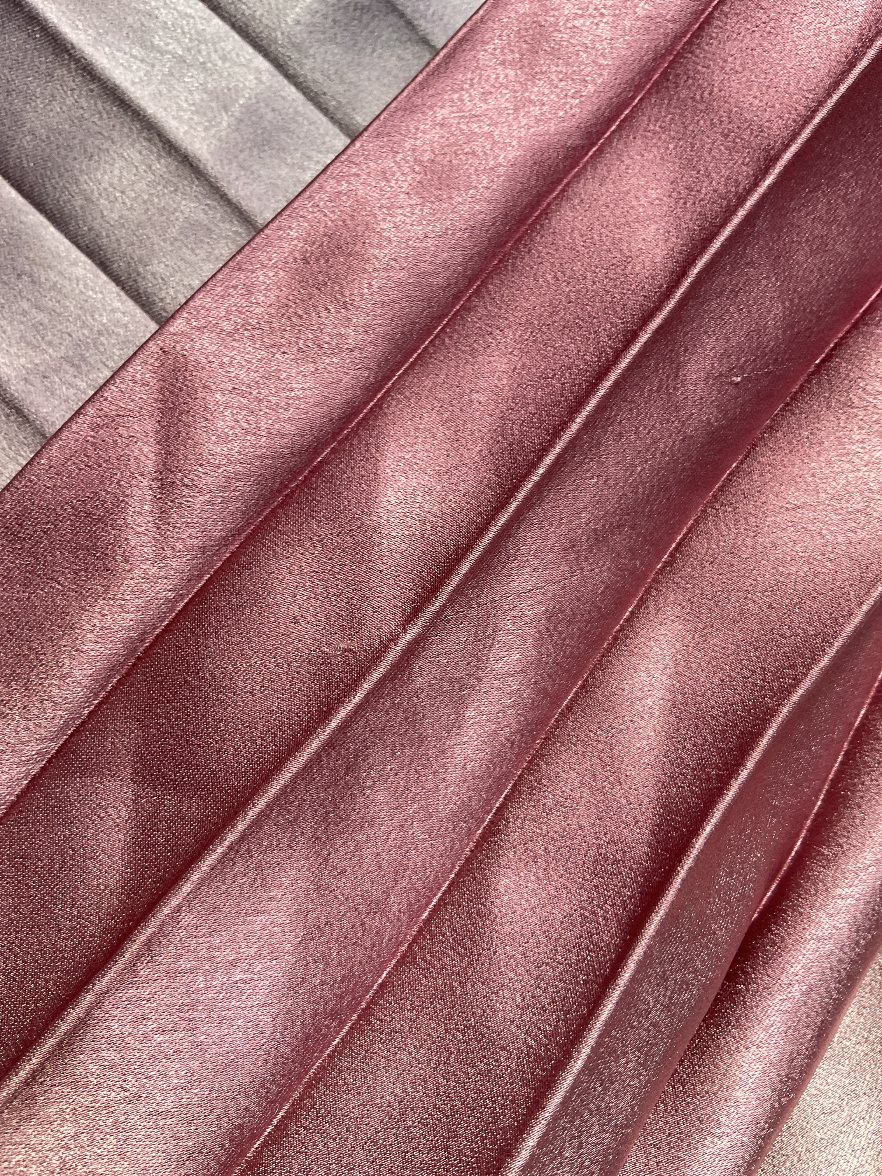 Bisous Strapless Gown In Mauve Ombre - Image 2