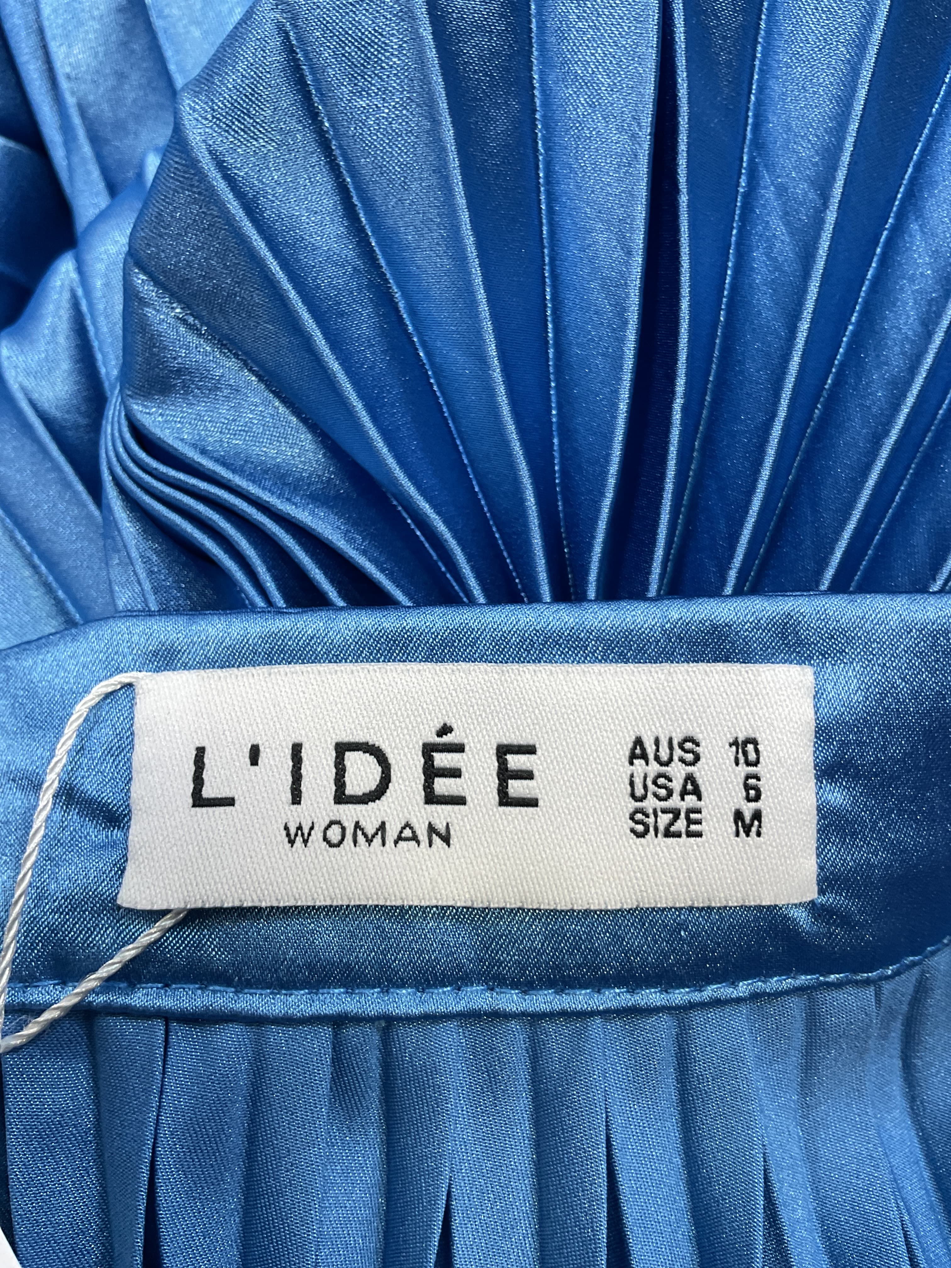 Chateau Gown In Mediterranean Blue - Image 4