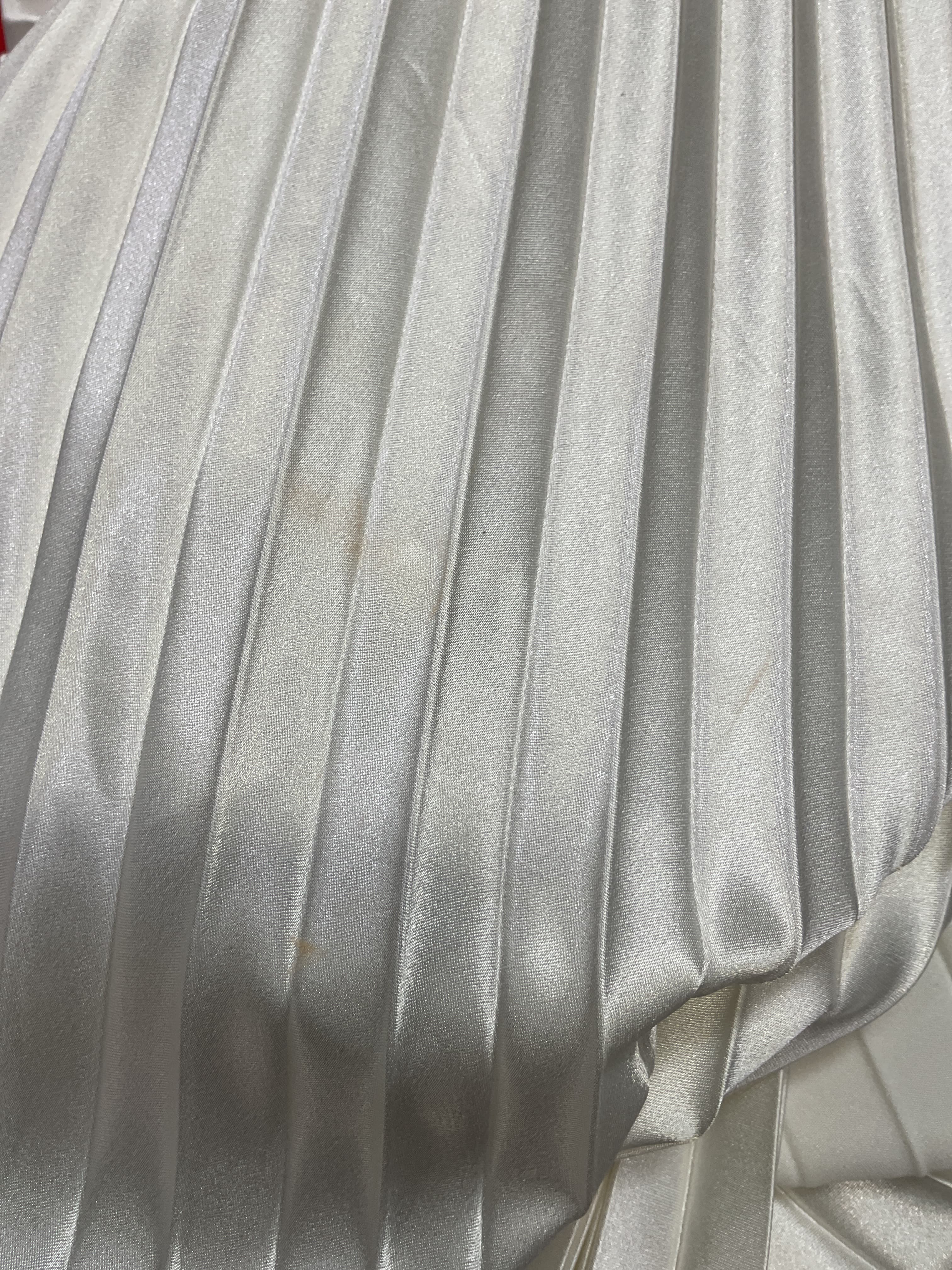 Renaissance Split Gown In Blanc - Image 2
