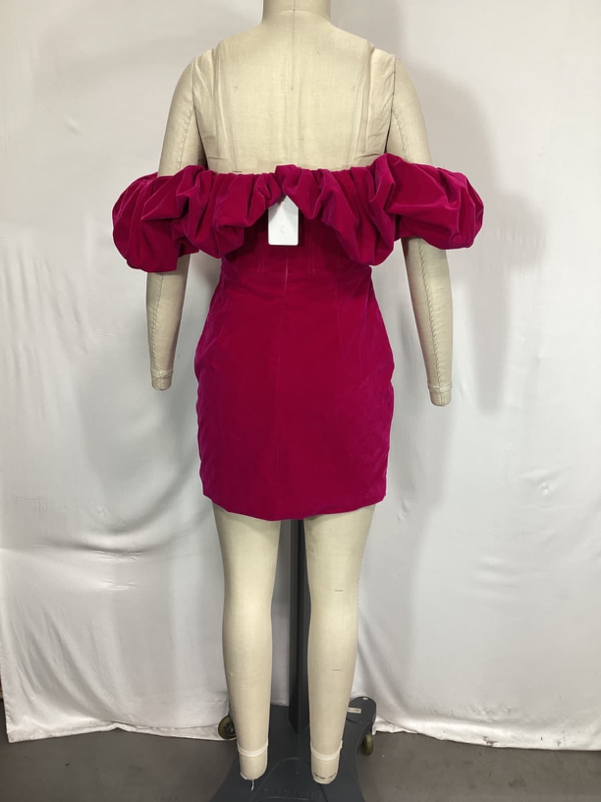 Golden Hour Dress In Magenta - Image 2