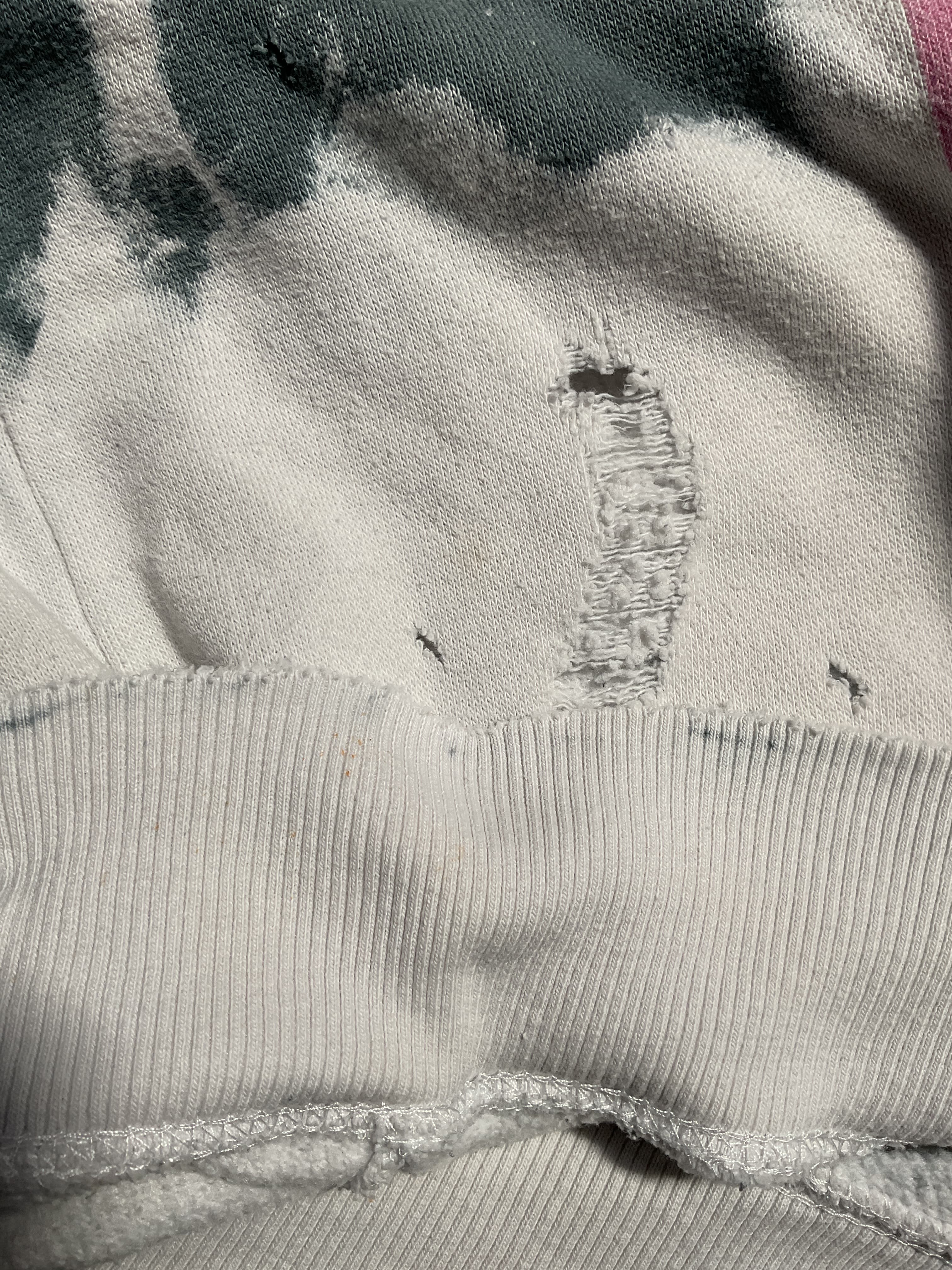 Acid Wash Charcoal Break Through Pullover - Image 3