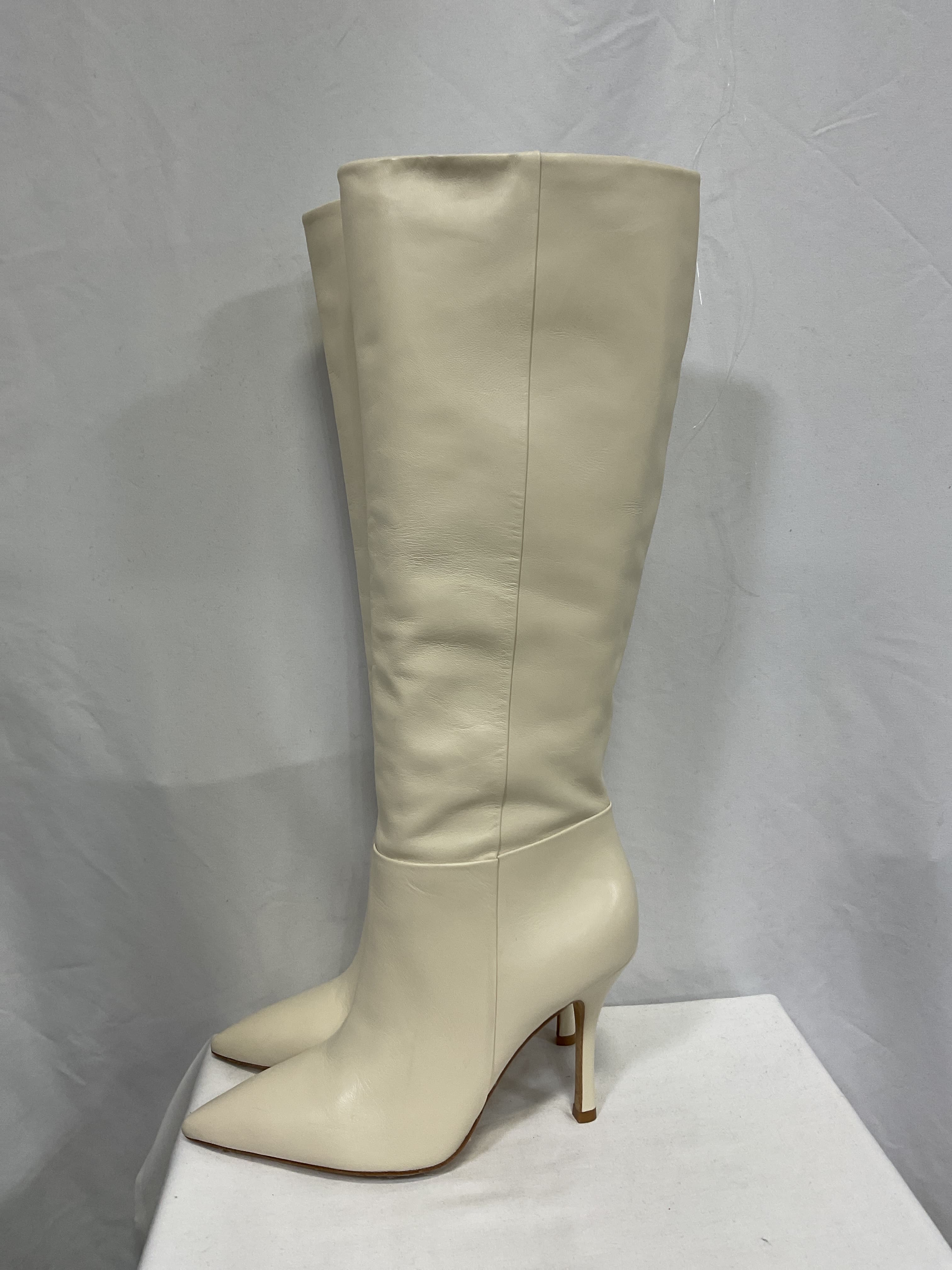 The Kate Boot In Ivory - Image 2