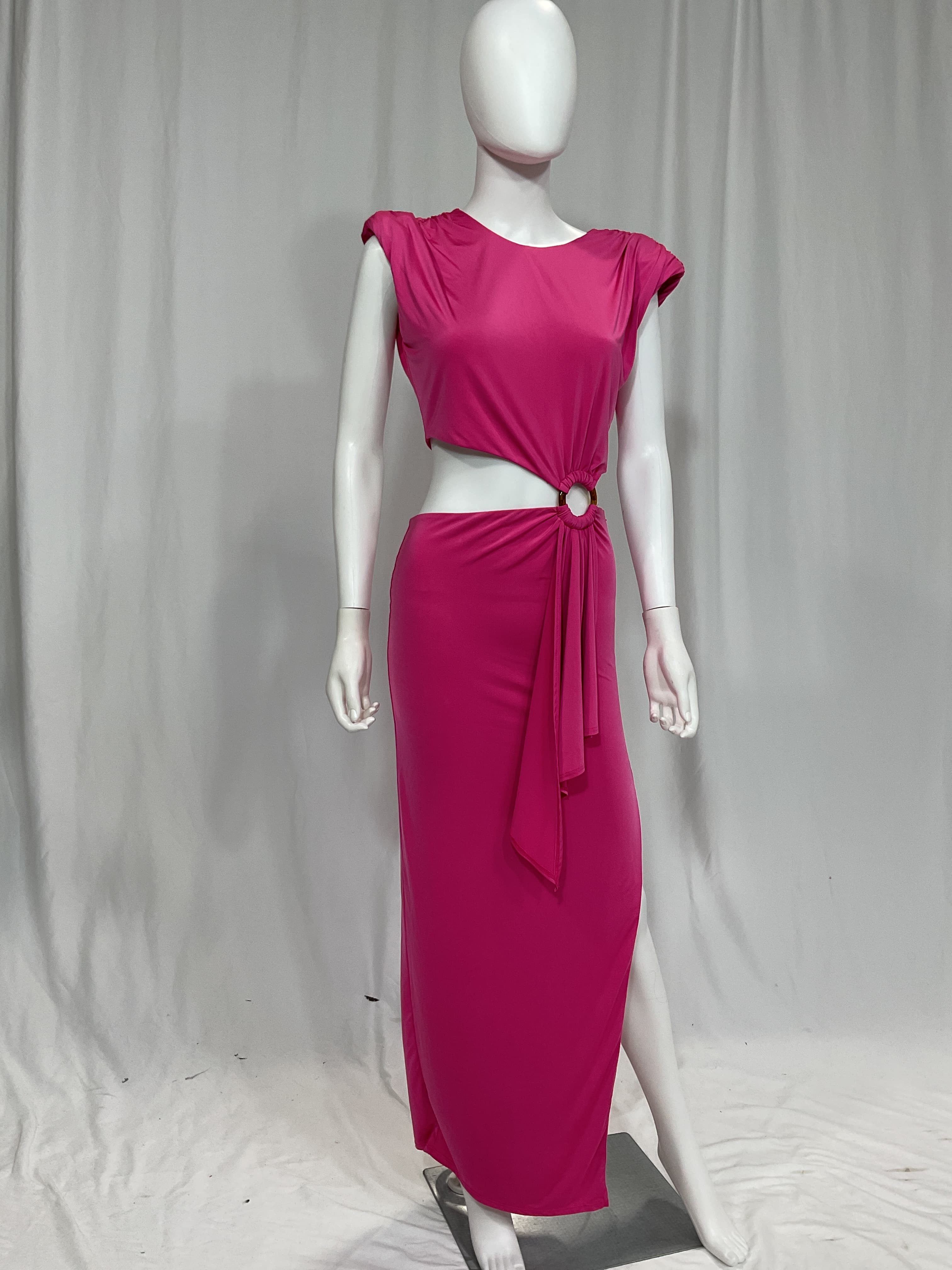 Encore Dress In Deep Pink - Image 2