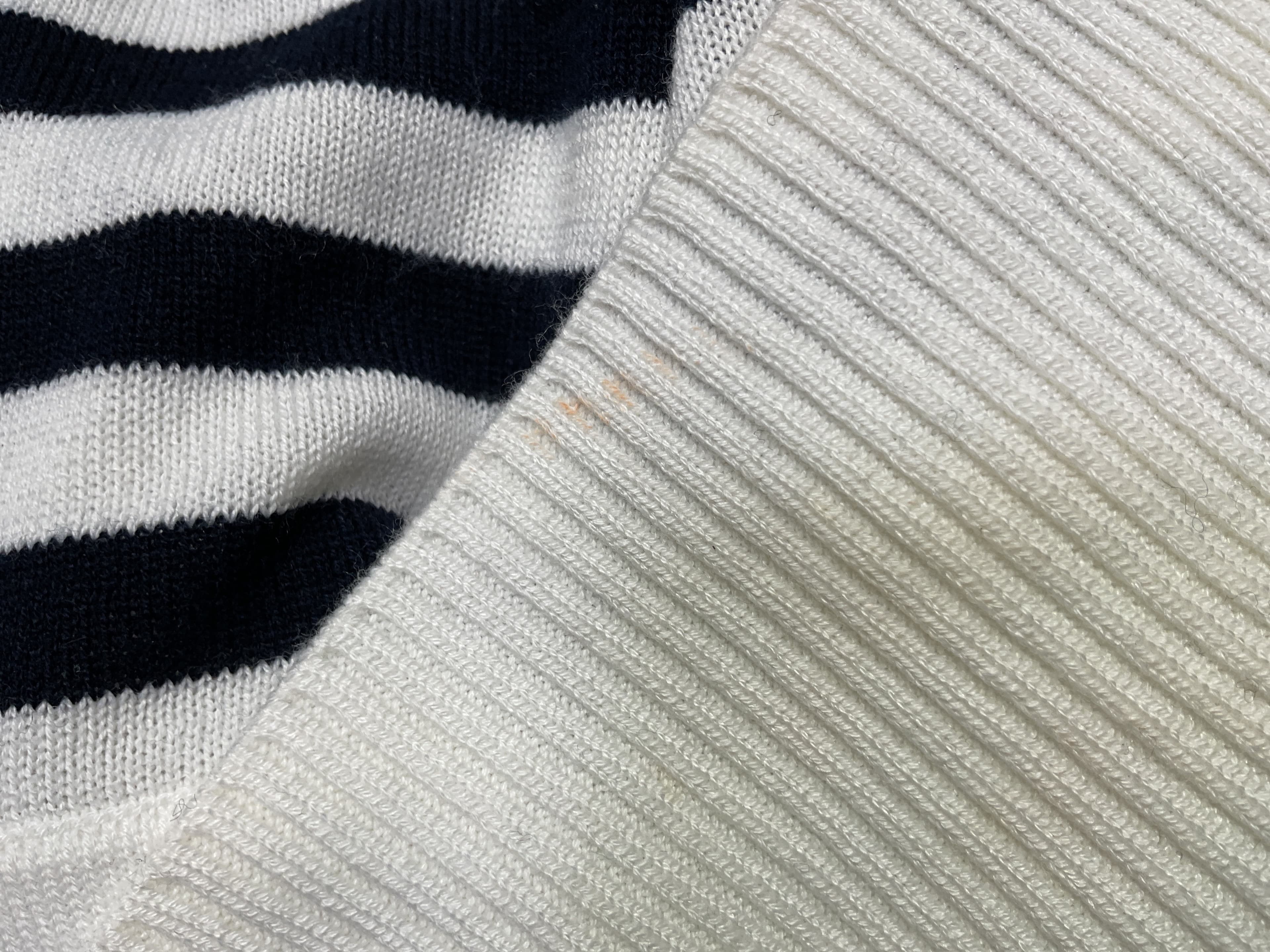 Aradi Dress In Navy & White - Image 2