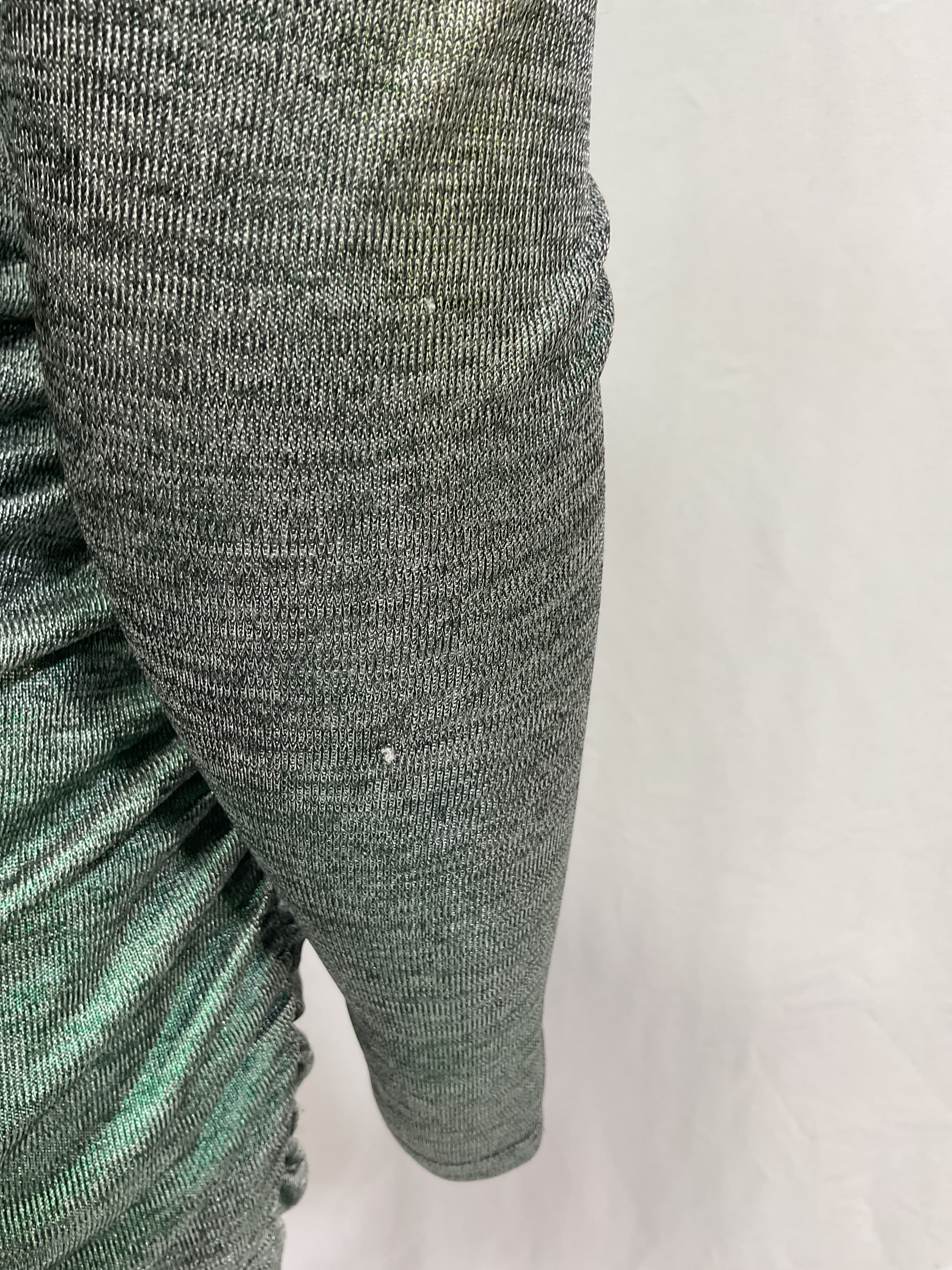 Louie Mini Dress In Emerald Green - Image 2