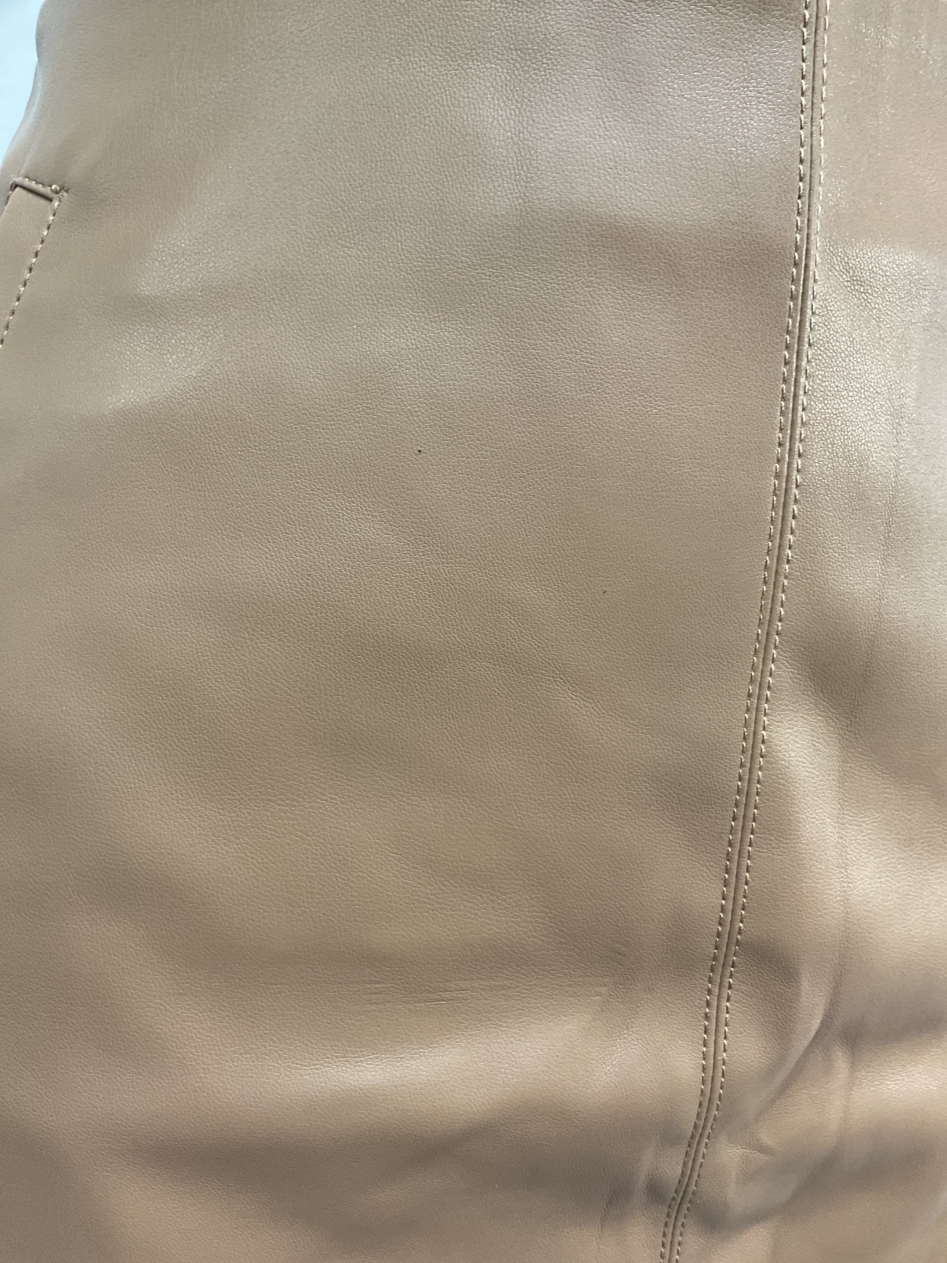Valet Mini Skirt In Tan - Image 4