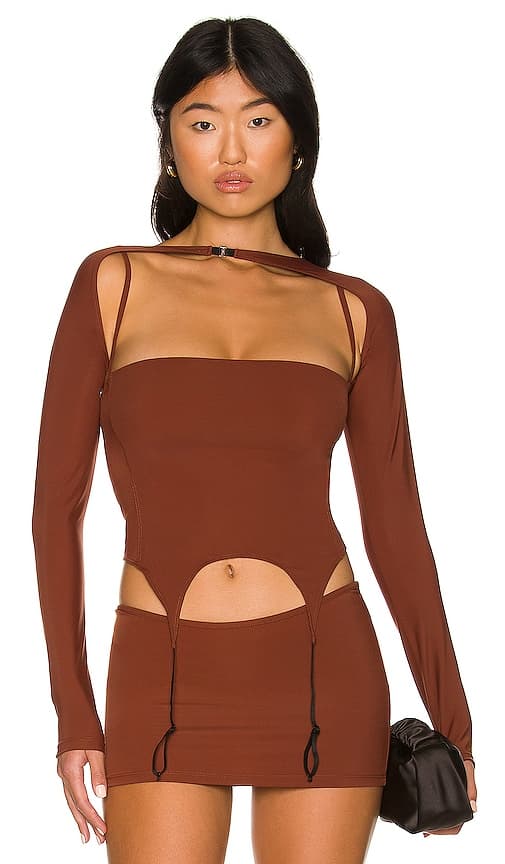 Phoenix Top In Cinnamon - Image 1