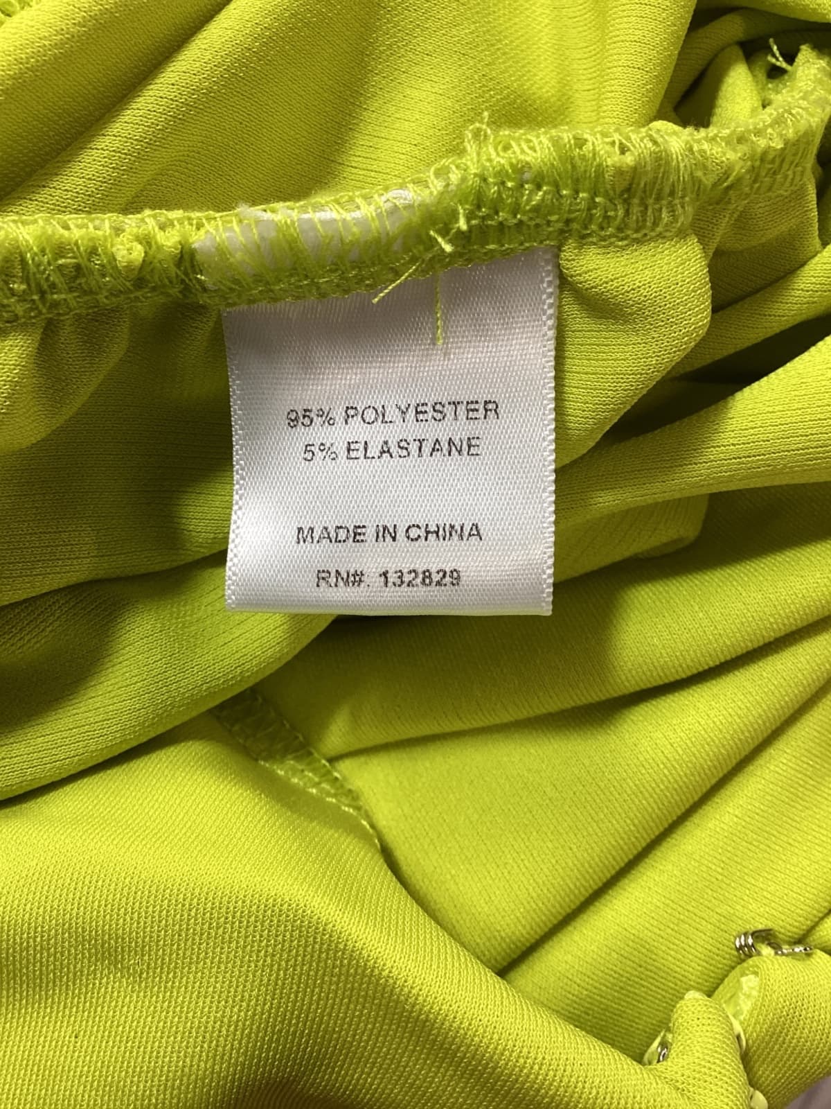 Cecilia Skirt In Acid Green - Image 2