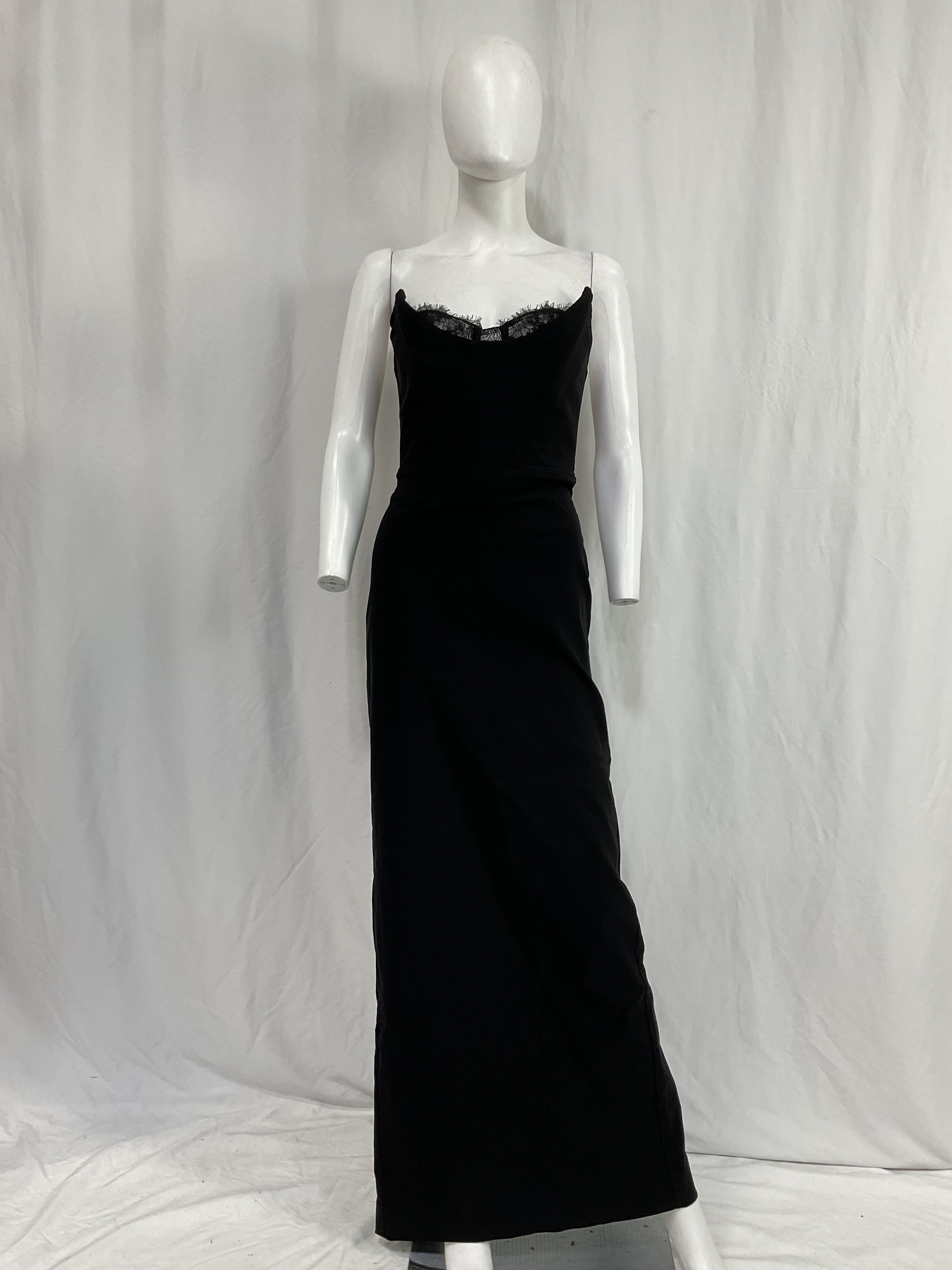Michael Costello X Revolve Louisa Gown In Black - Image 3