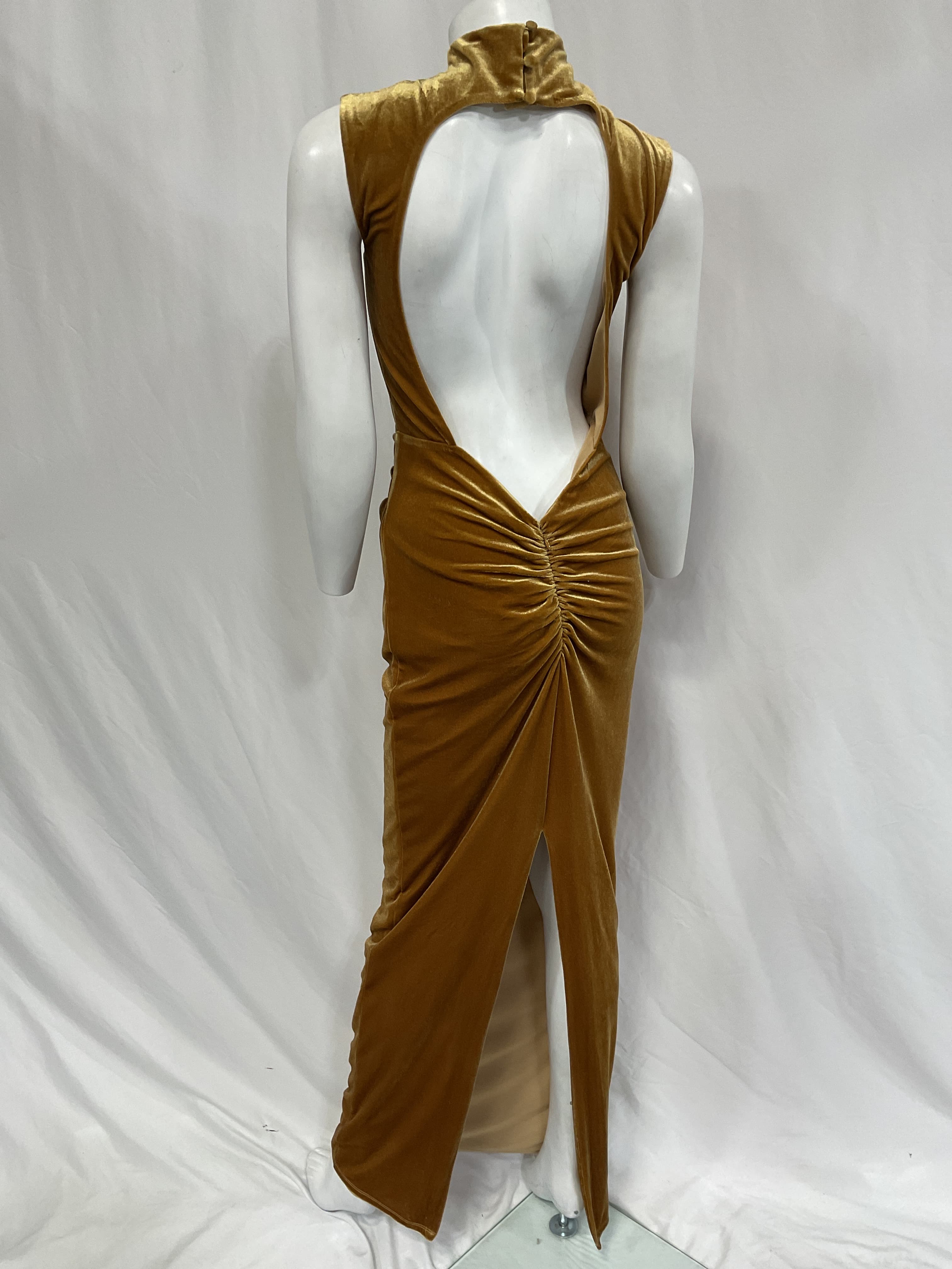 Michael Costello X Revolve Mott Maxi Dress In Gold - Image 2