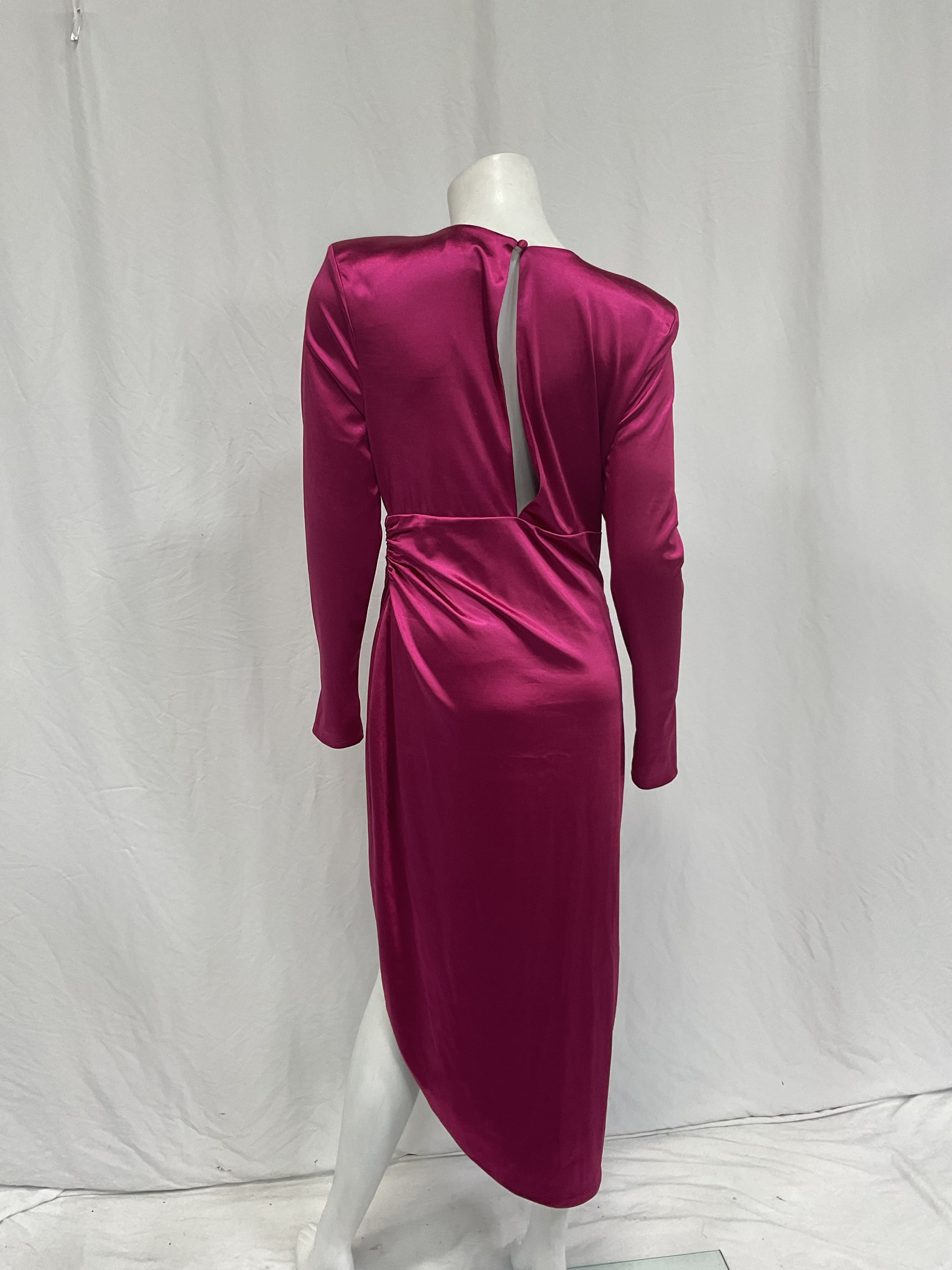 Michael Costello X Revolve Mariya Midi Dress In Burgundy - Image 2