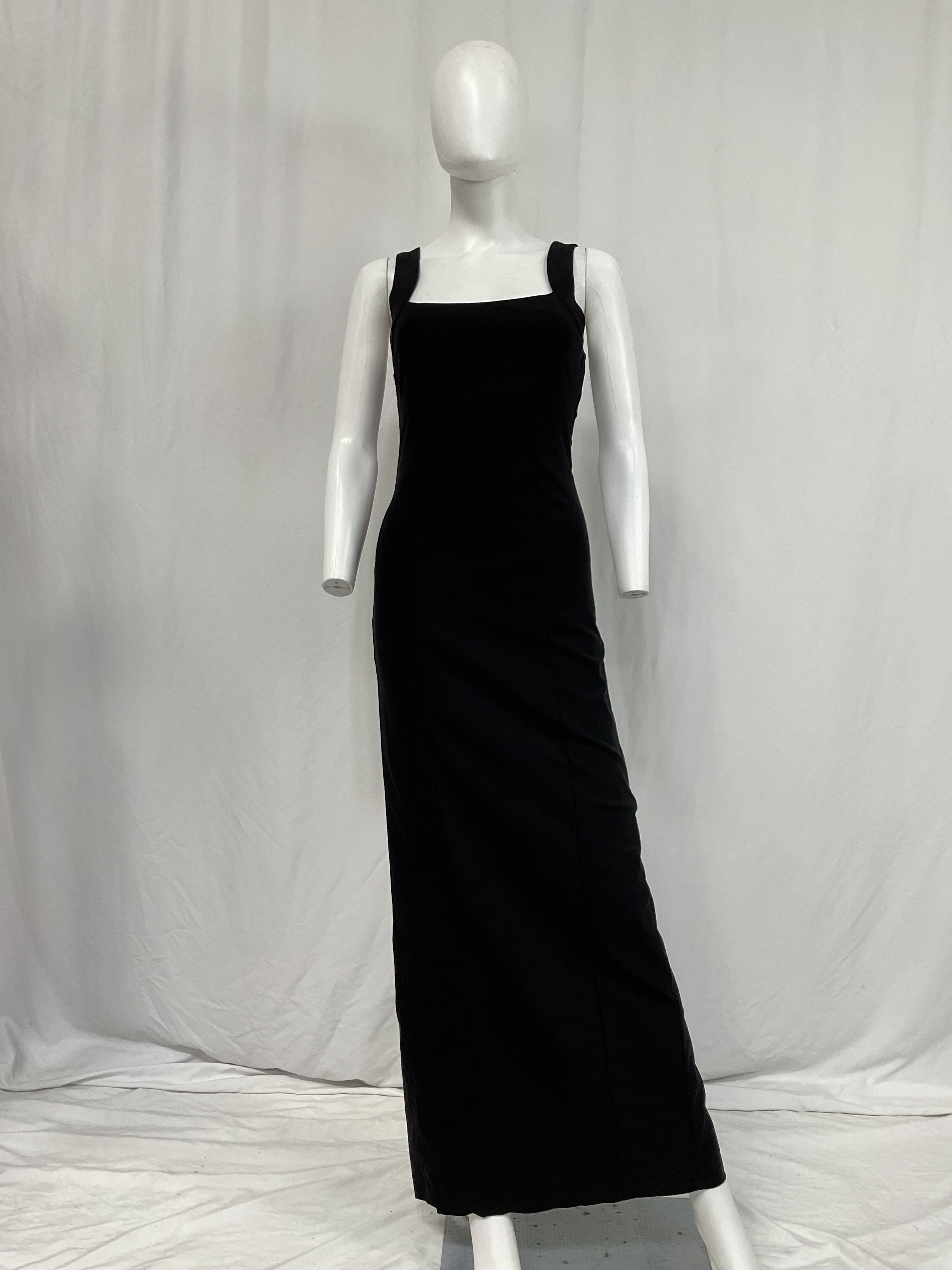 Jude Maxi Dress In Black - Image 3