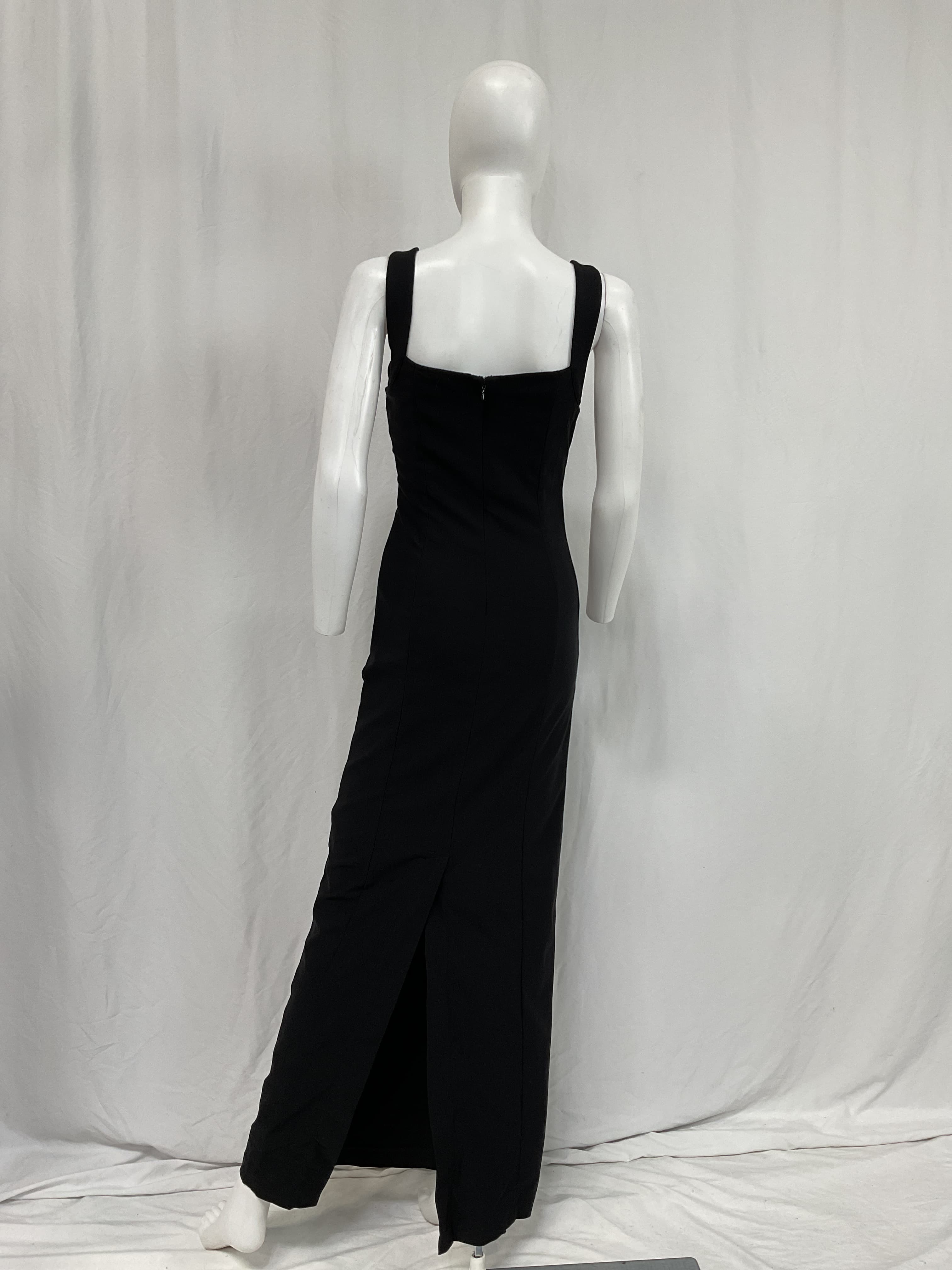Jude Maxi Dress In Black - Image 2