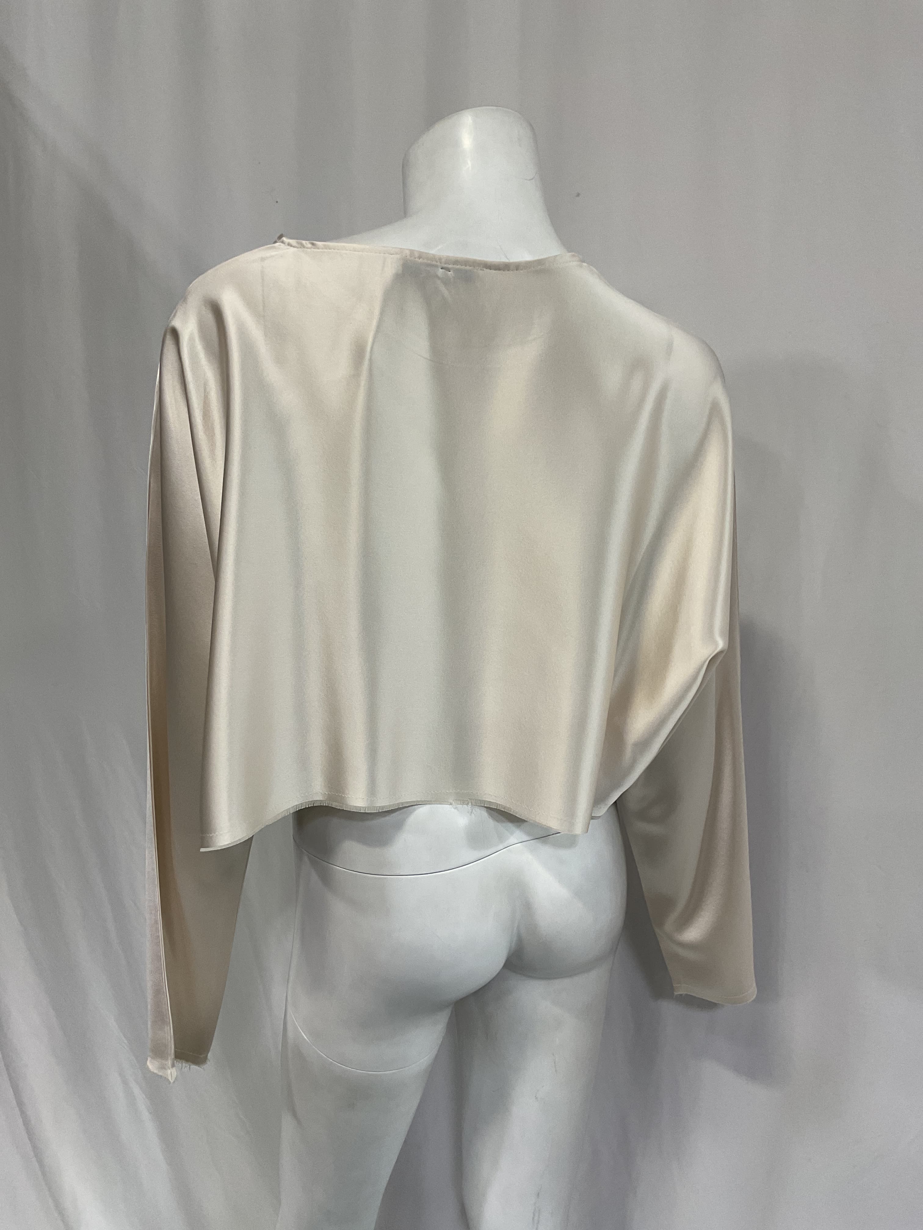 Emilia Blouse In Champagne - Image 3