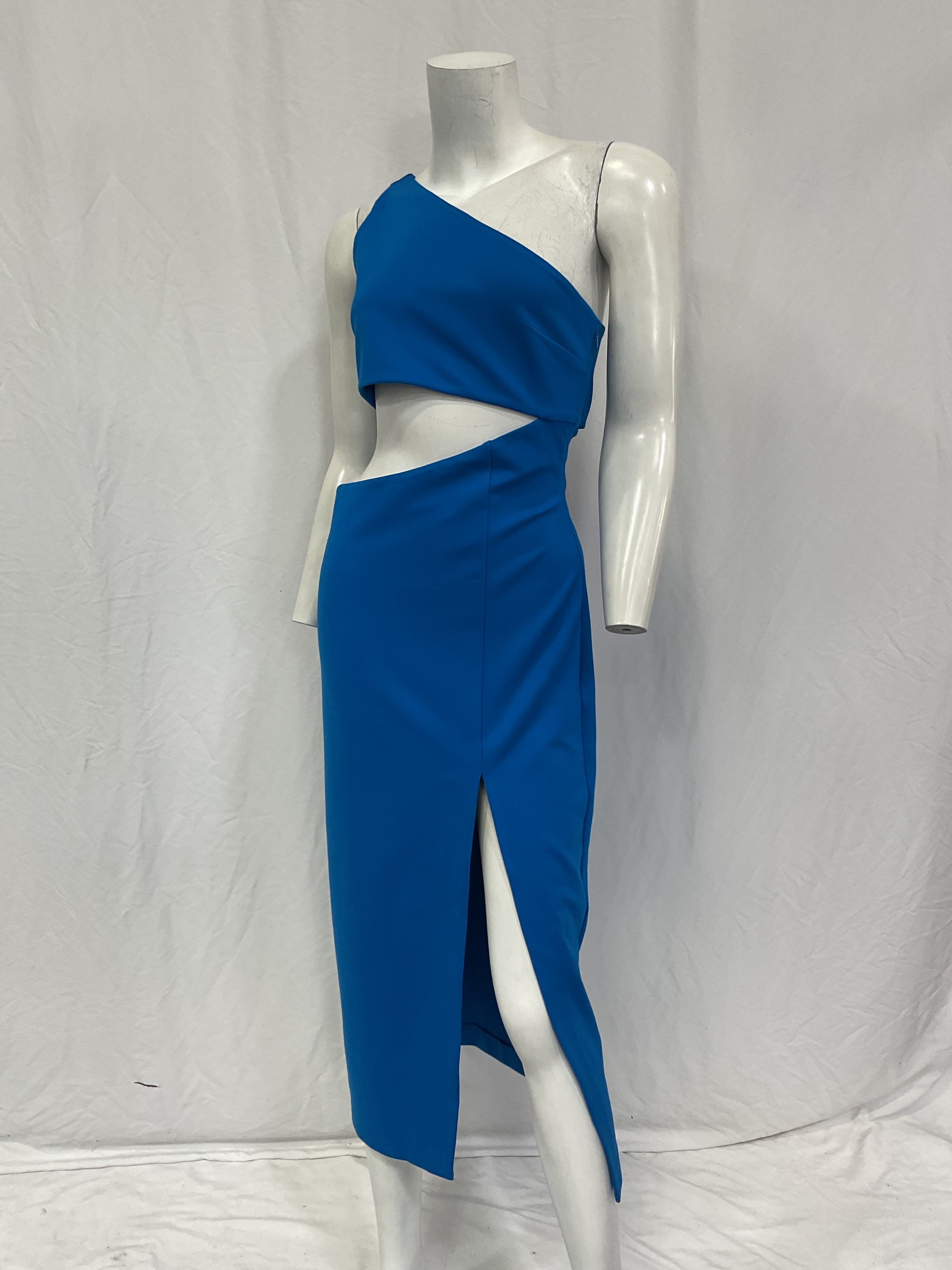 Kody Cutout Midi Dress In Blueberry - Image 3