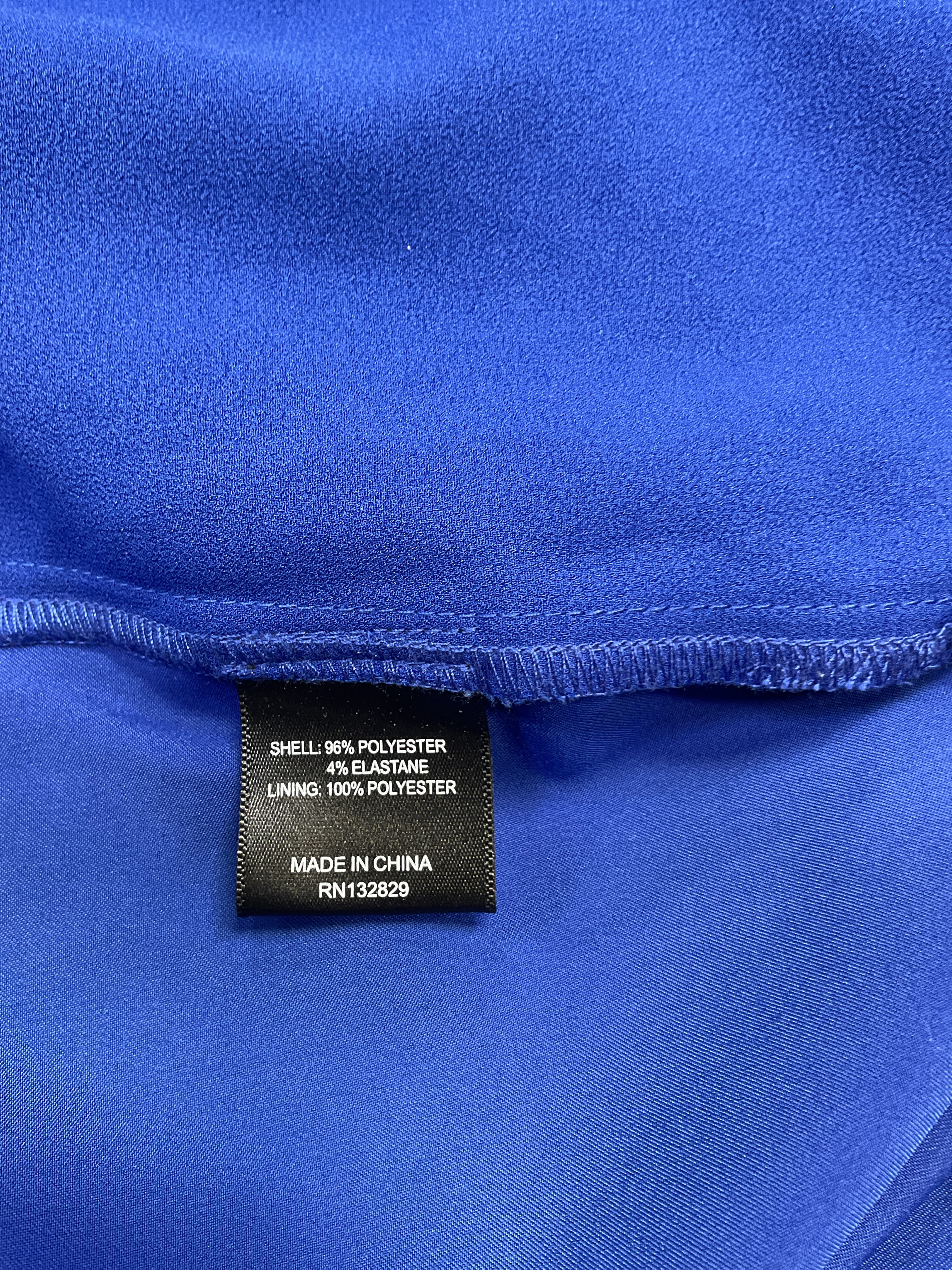 Tere Mini Dress In Bright Cobalt - Image 4
