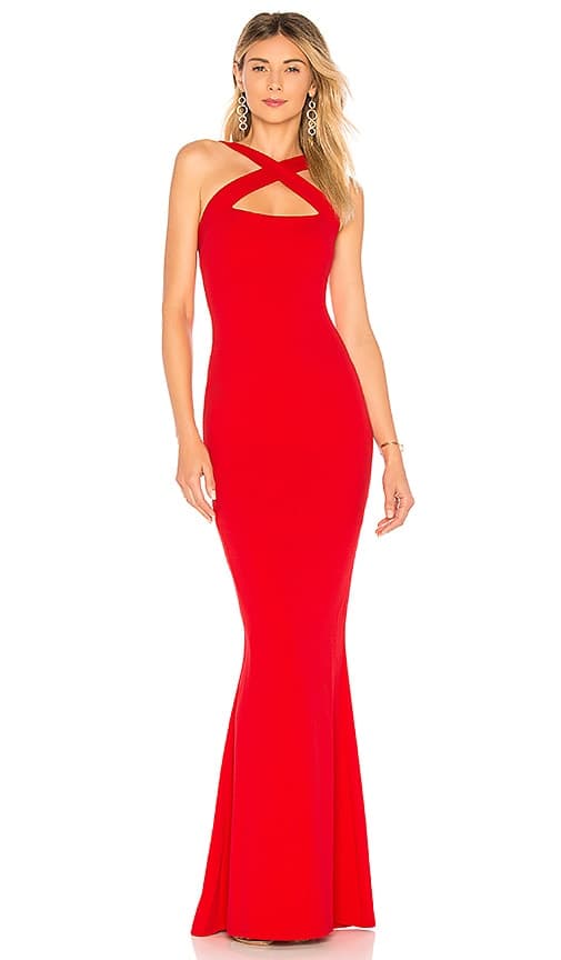 Viva 2way Gown In Red - Image 1