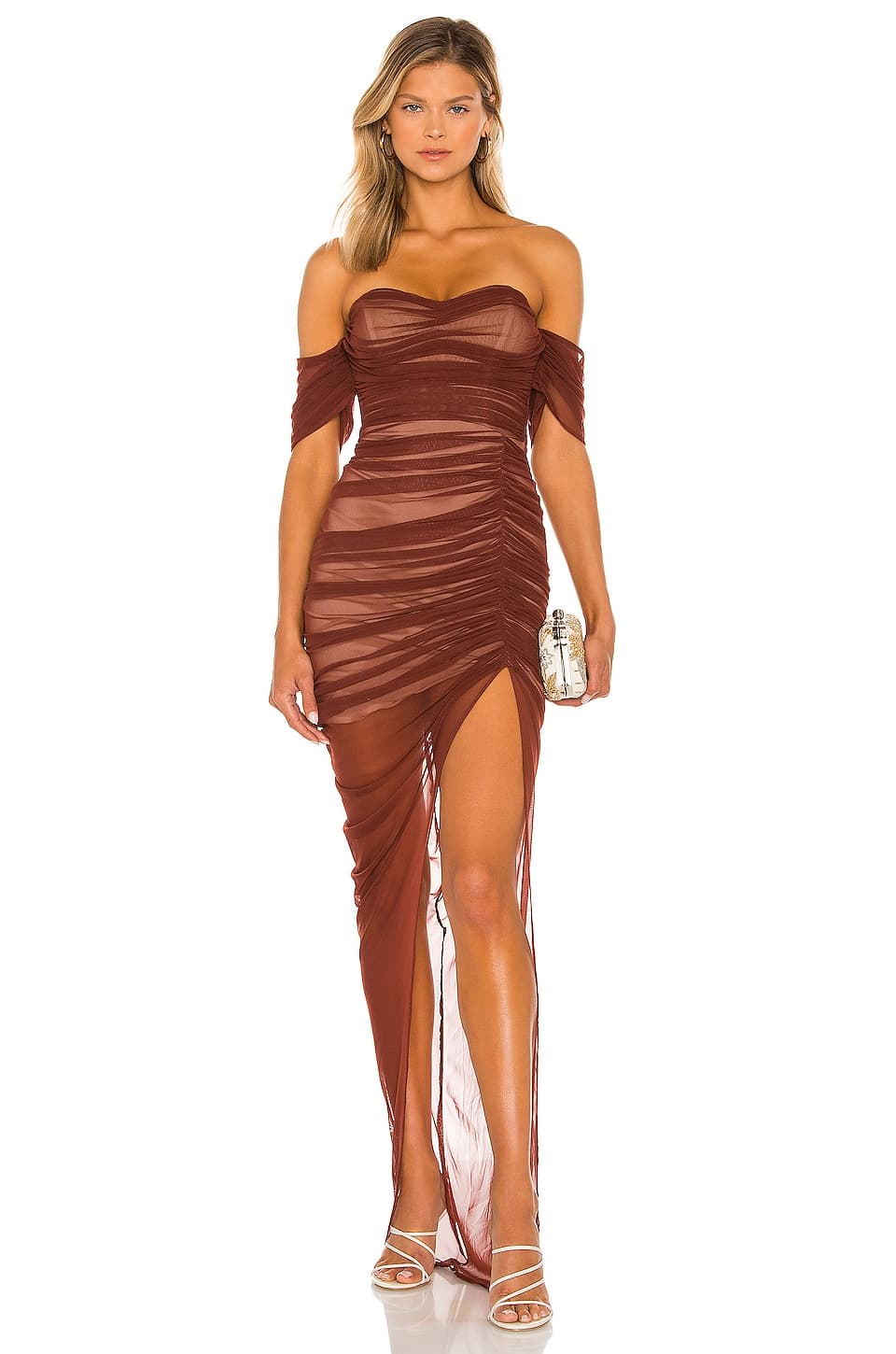 Dita Mesh Gown - Image 1