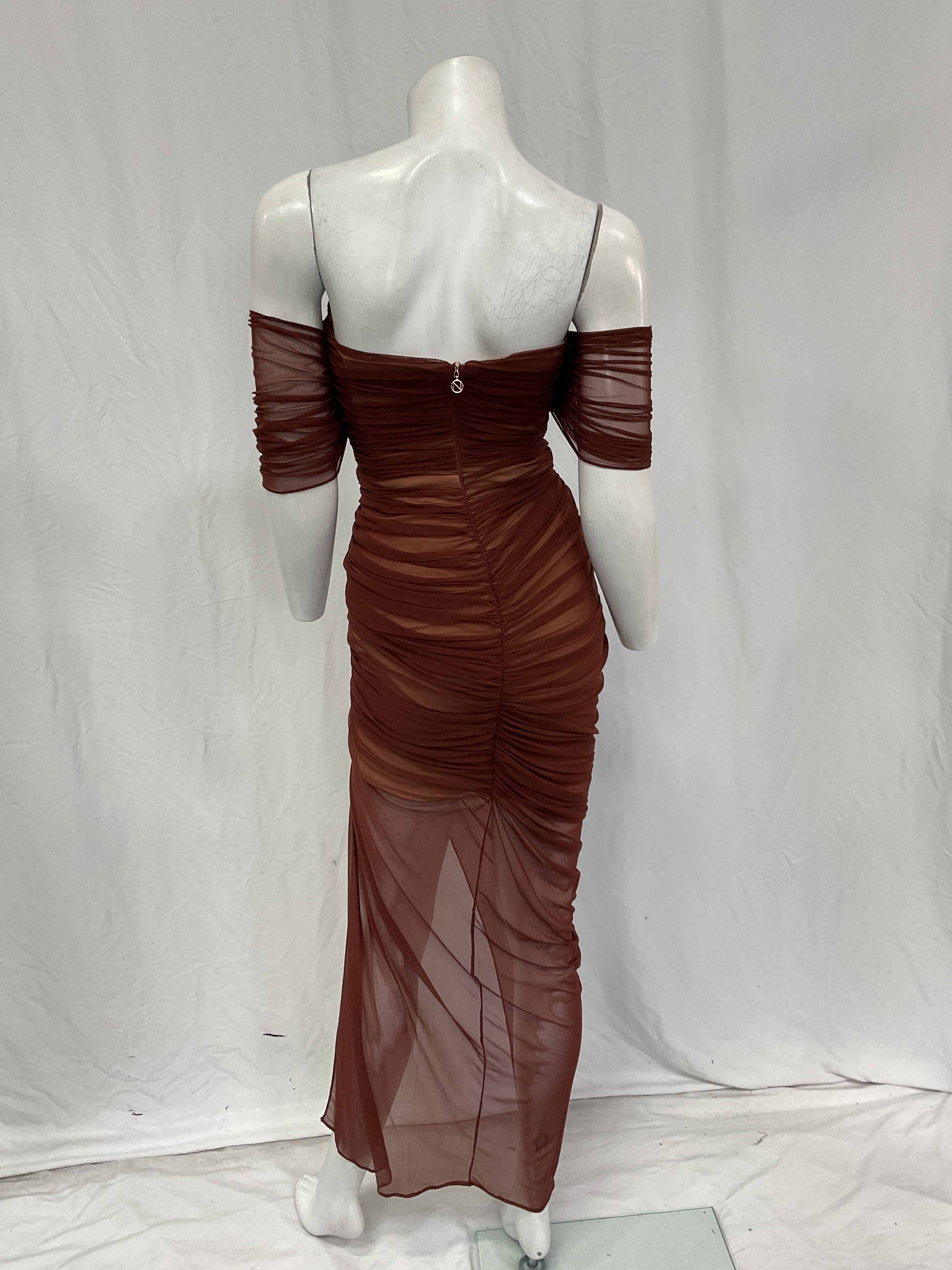 Dita Mesh Gown - Image 2
