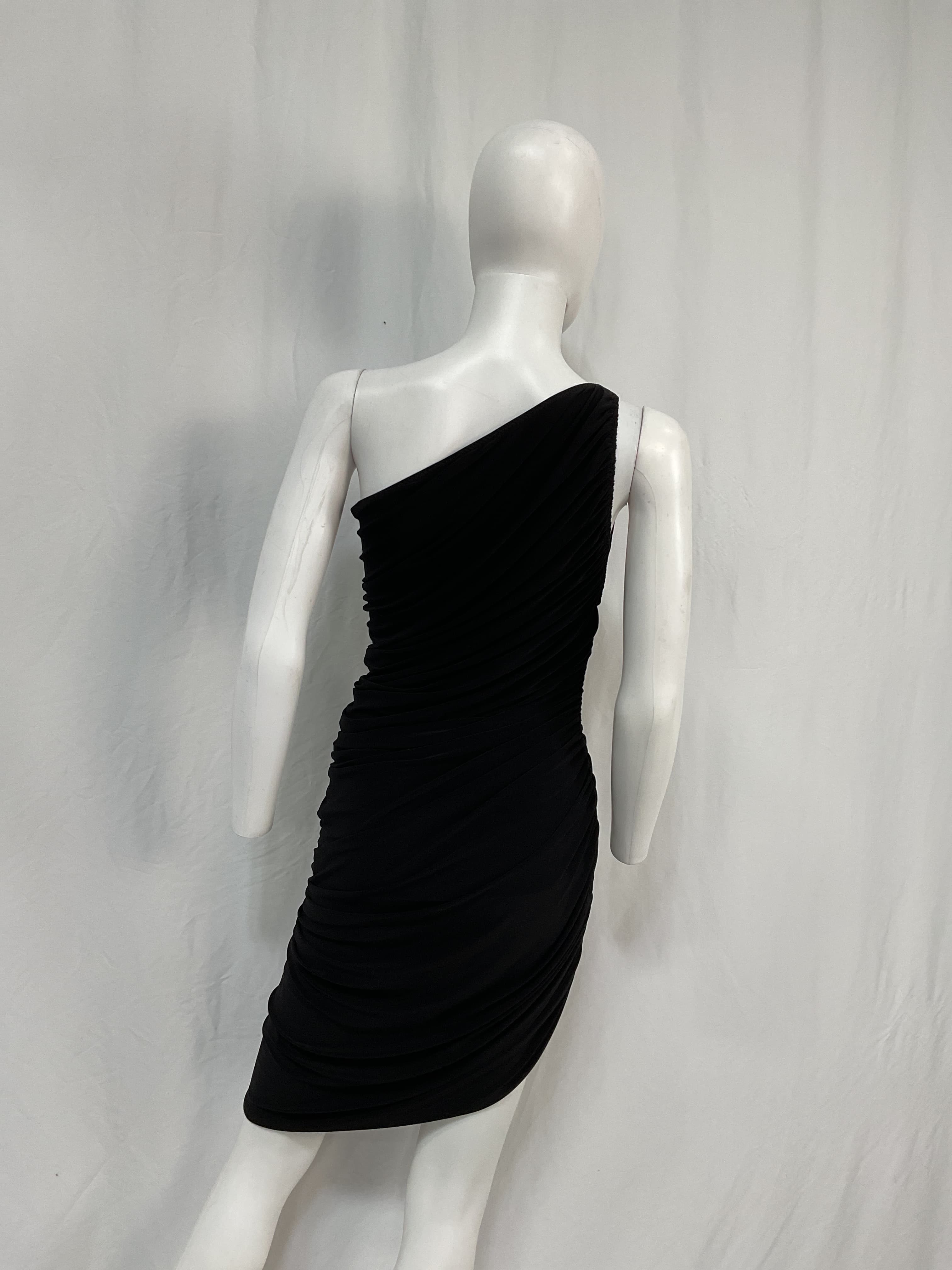 Diana Mini Dress In Black - Image 2